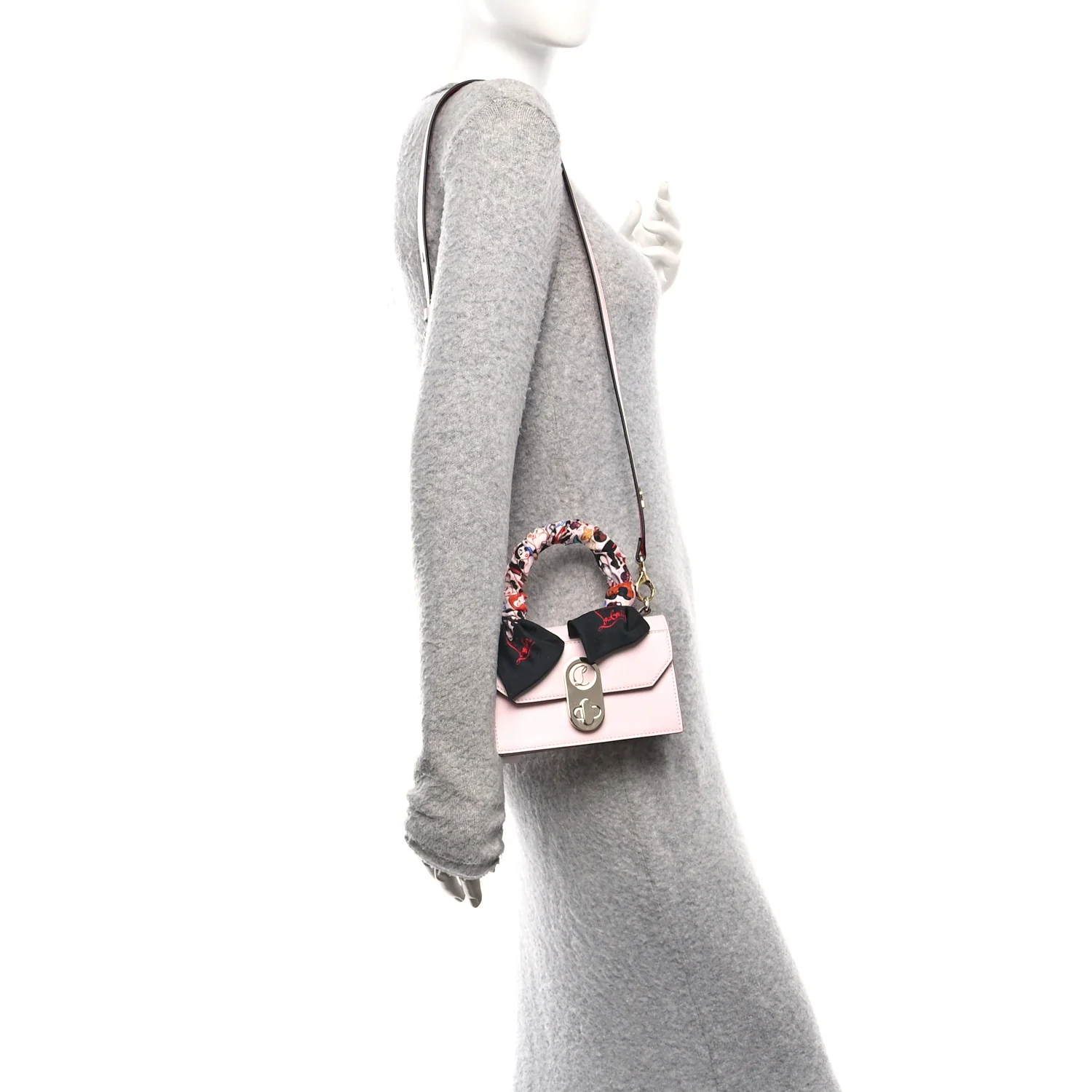 Calfskin Elisa Top Handle Bag Poupee - Image 2