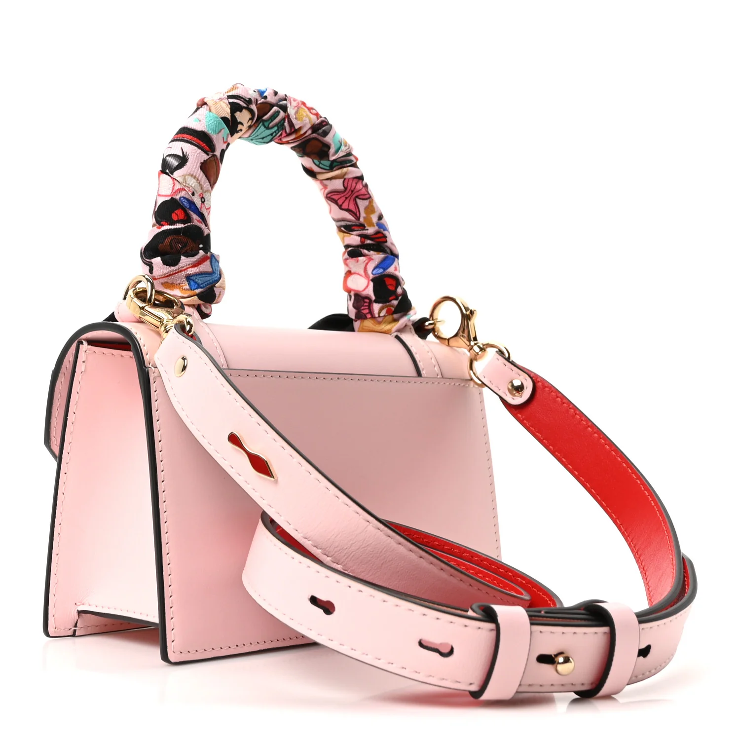 Calfskin Elisa Top Handle Bag Poupee - Image 3