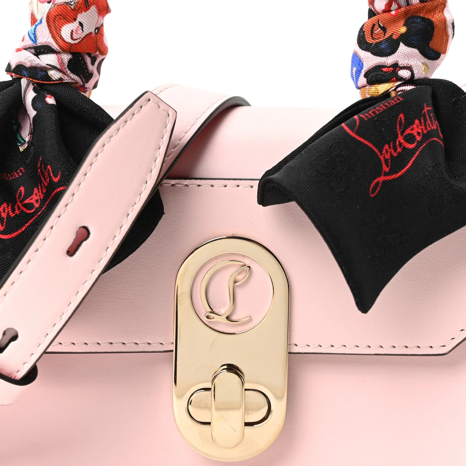 Calfskin Elisa Top Handle Bag Poupee - Image 7