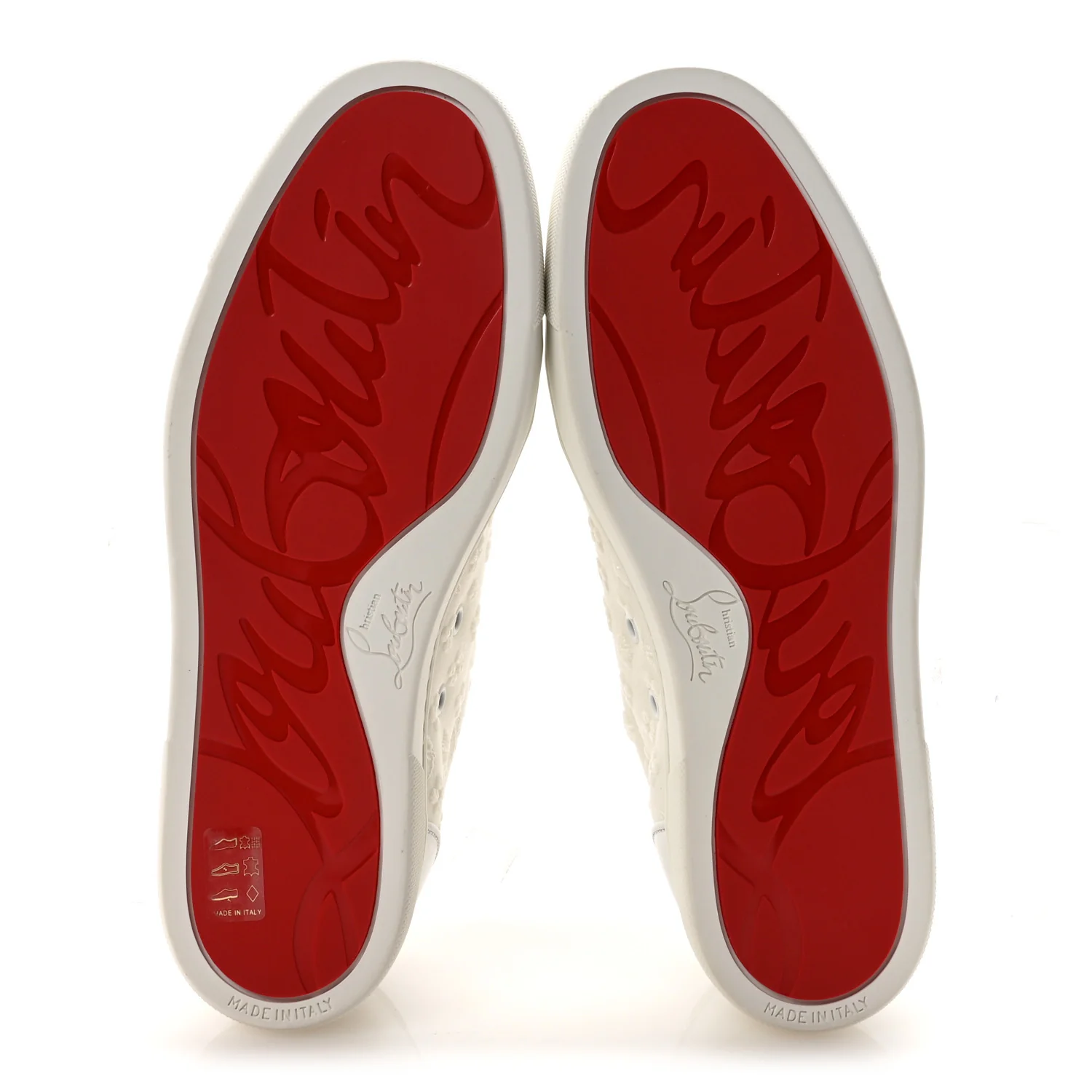 Calfskin Embroidered Womens Vieira Flat Sneakers 39.5 White - Image 6