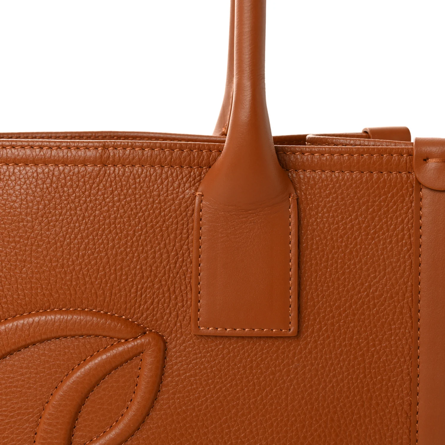 Calfskin Empire Small By My Side Tote Cuoio - Image 7