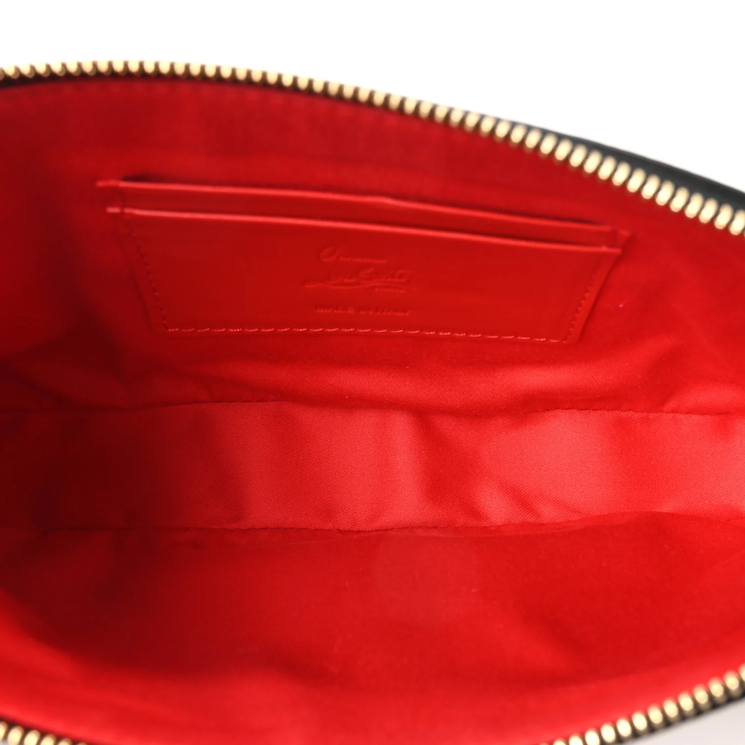 Calfskin Loubila Chain Clutch Black - Image 5