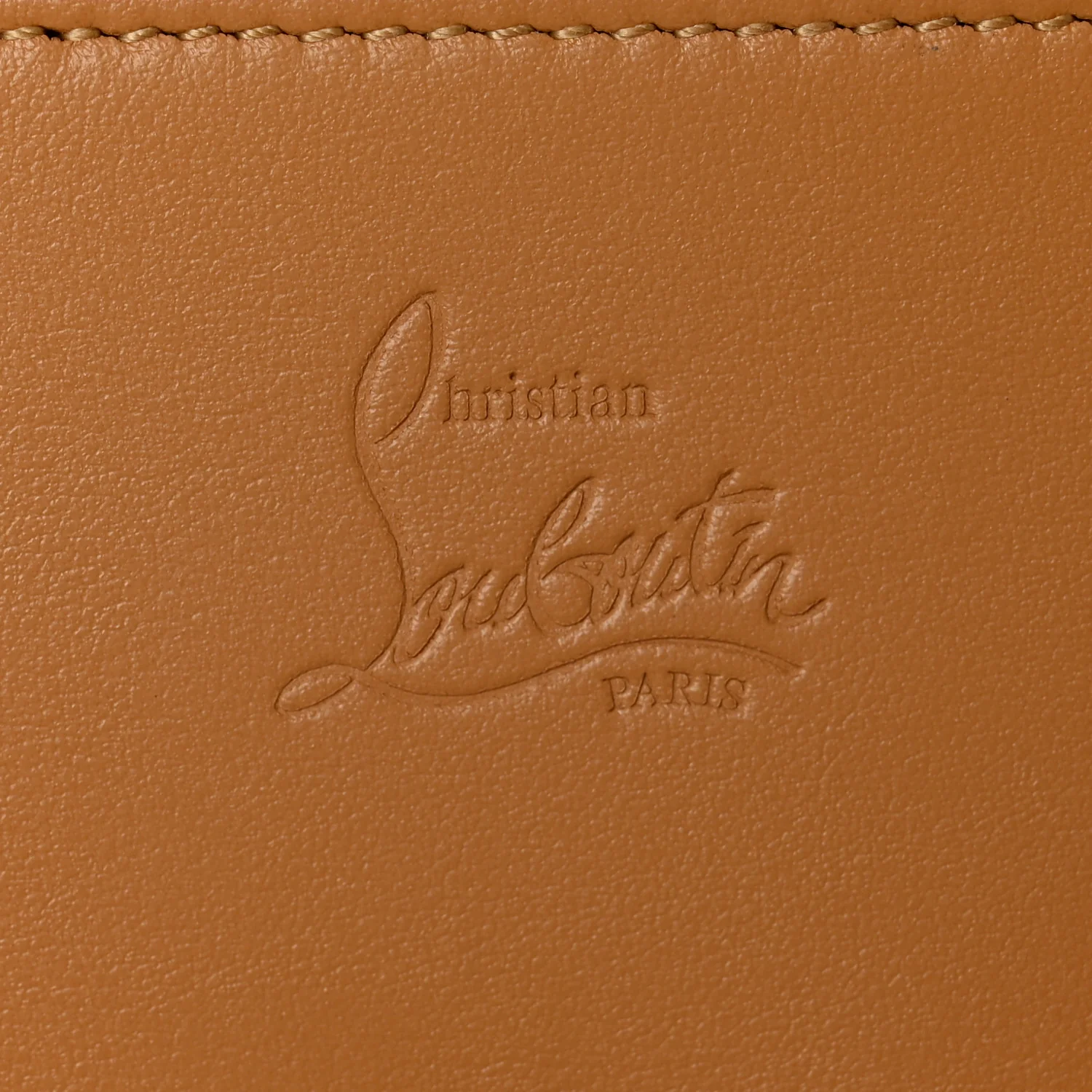 Calfskin Macaron Spiked Flap Wallet Cannelle - Image 6