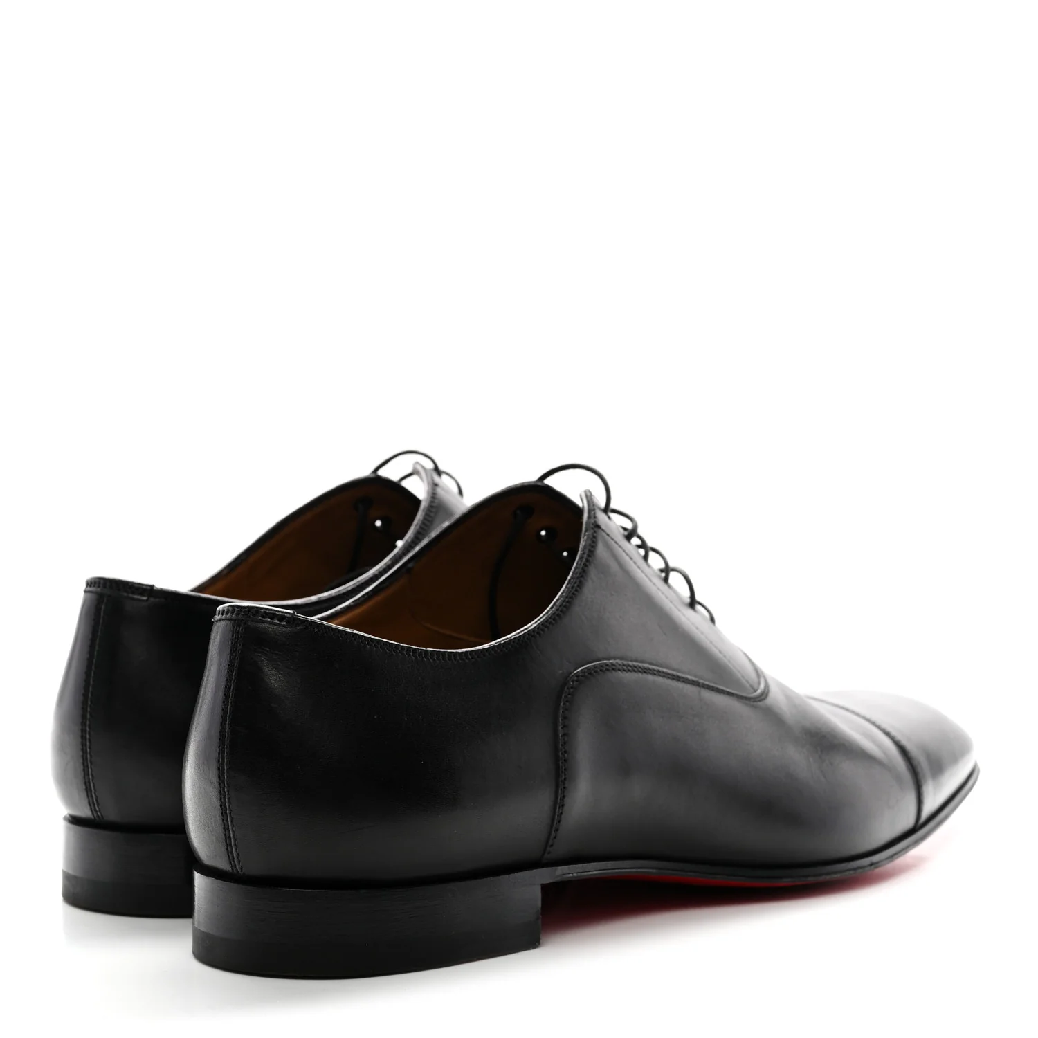 Calfskin Mens Surcity Flat Derby Oxford 42.5 Black - Image 5
