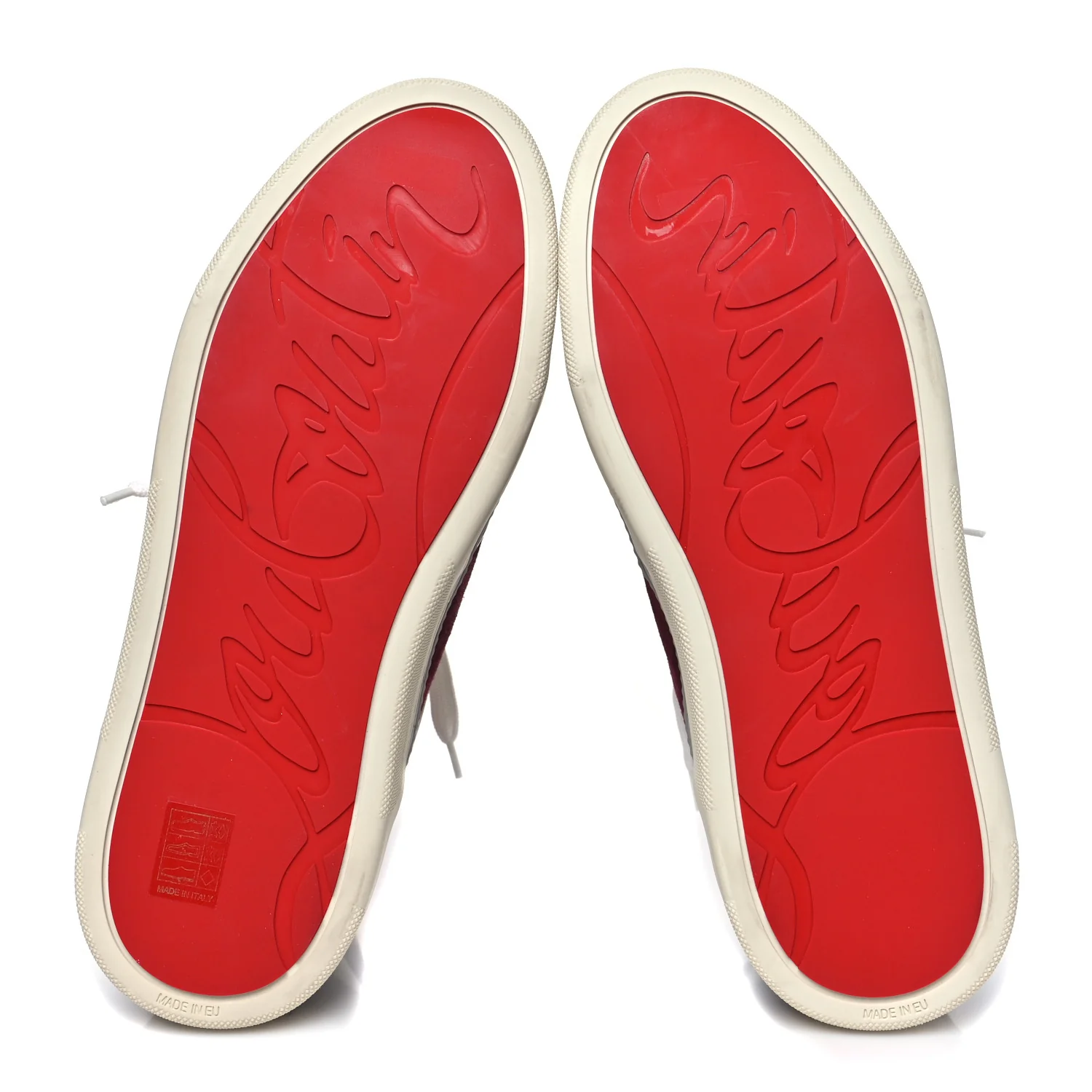 Calfskin Mesh Patent Glitter Veau Velours Aurelien Flat Sneakers 42 Version Multi - Image 6