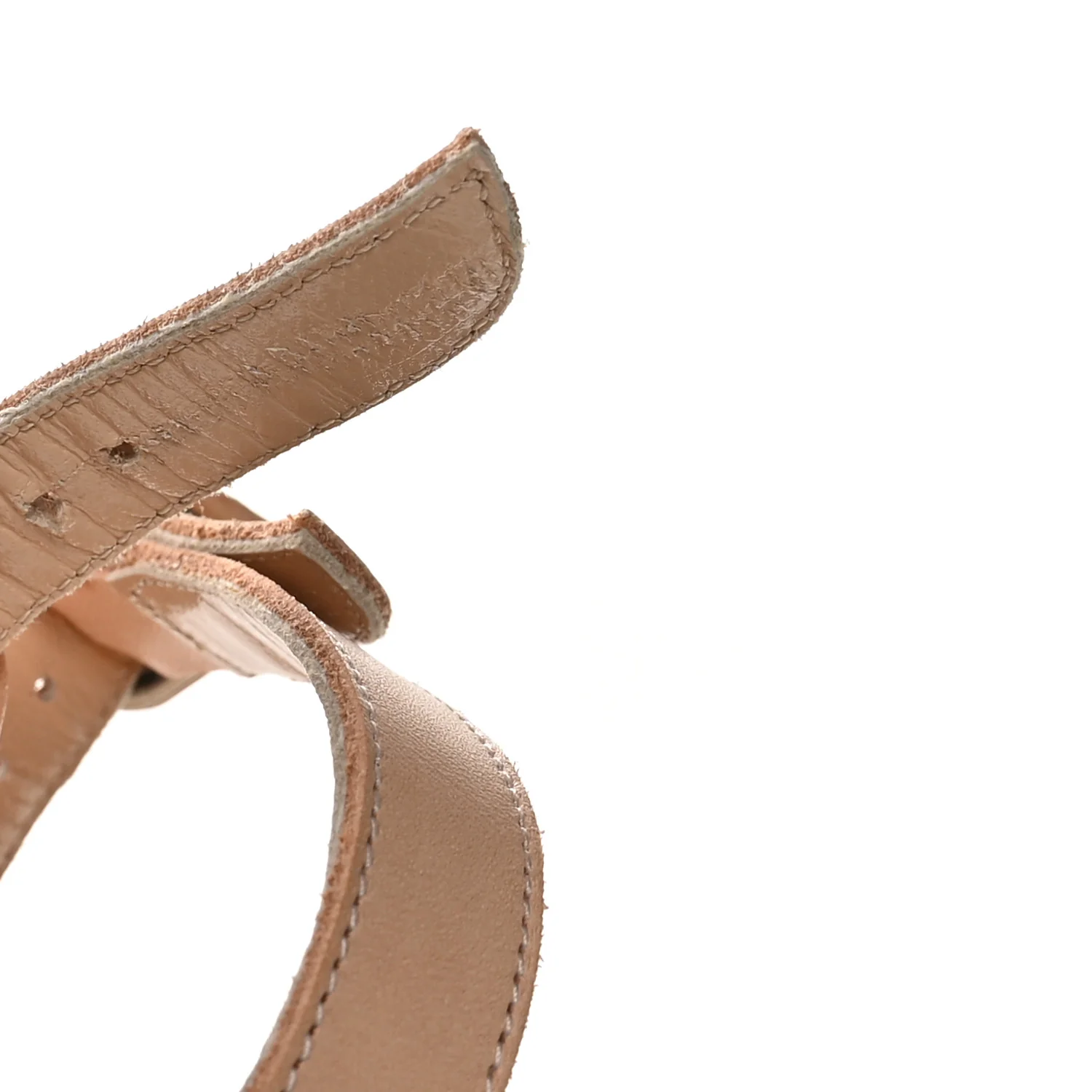 Calfskin Neronna 120 Pumps 37.5 Natural - Image 10