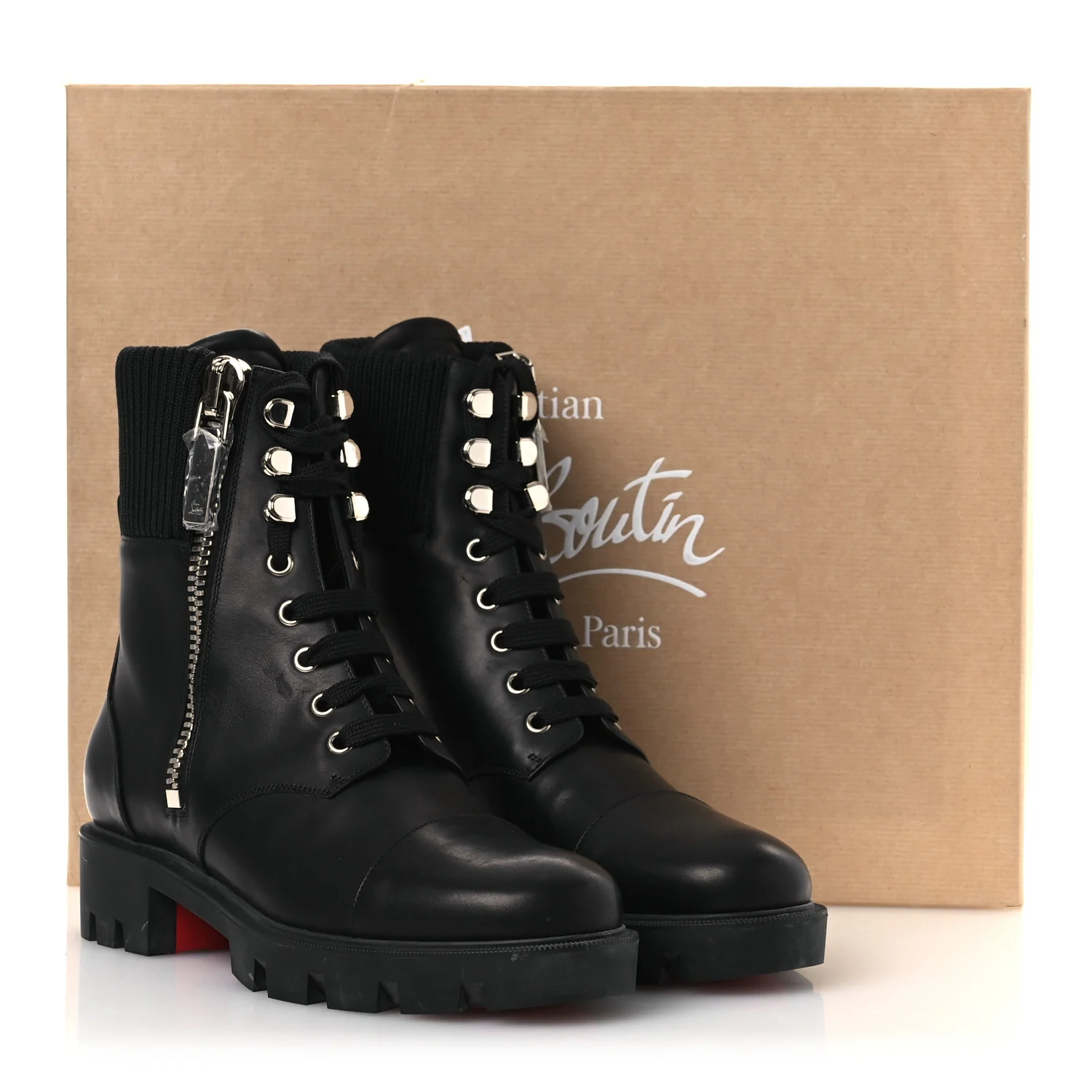 Calfskin Quilted En Hiver Boots 39.5 Black - Image 14