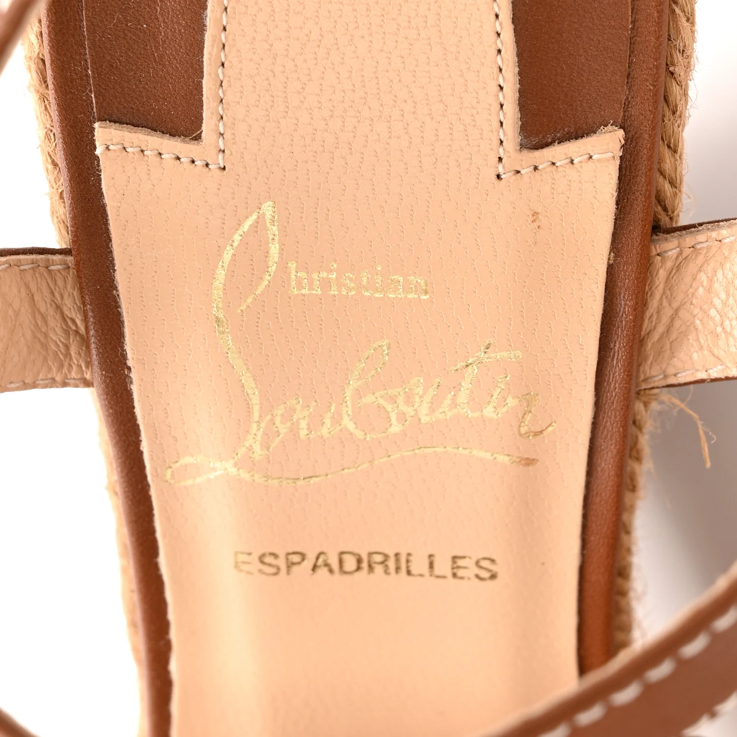 Calfskin Rope Zero Problem 140 Espadrille Wedges 35 Brown - Image 7