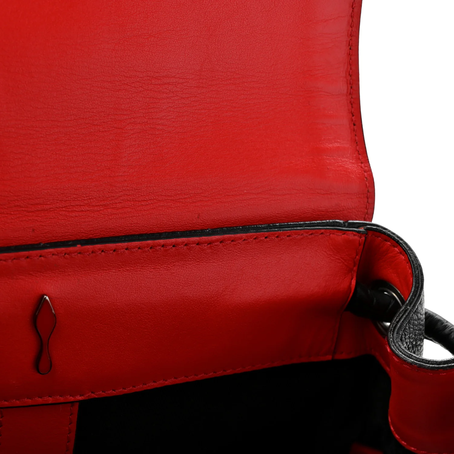 Calfskin Spiked Explorafunk Backpack Black - Image 11