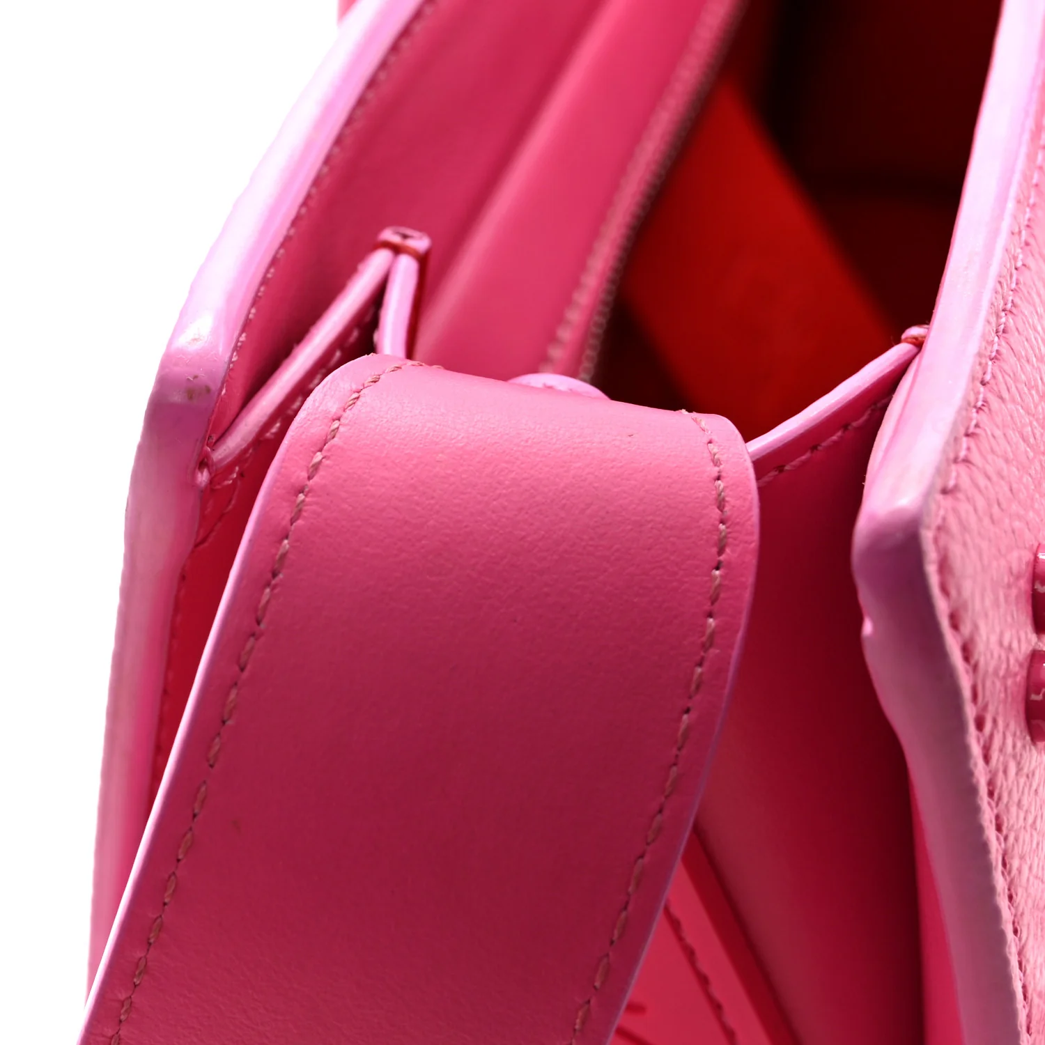 Calfskin Spikes Loubinthesky Paloma Baguette Bolerose - Image 11
