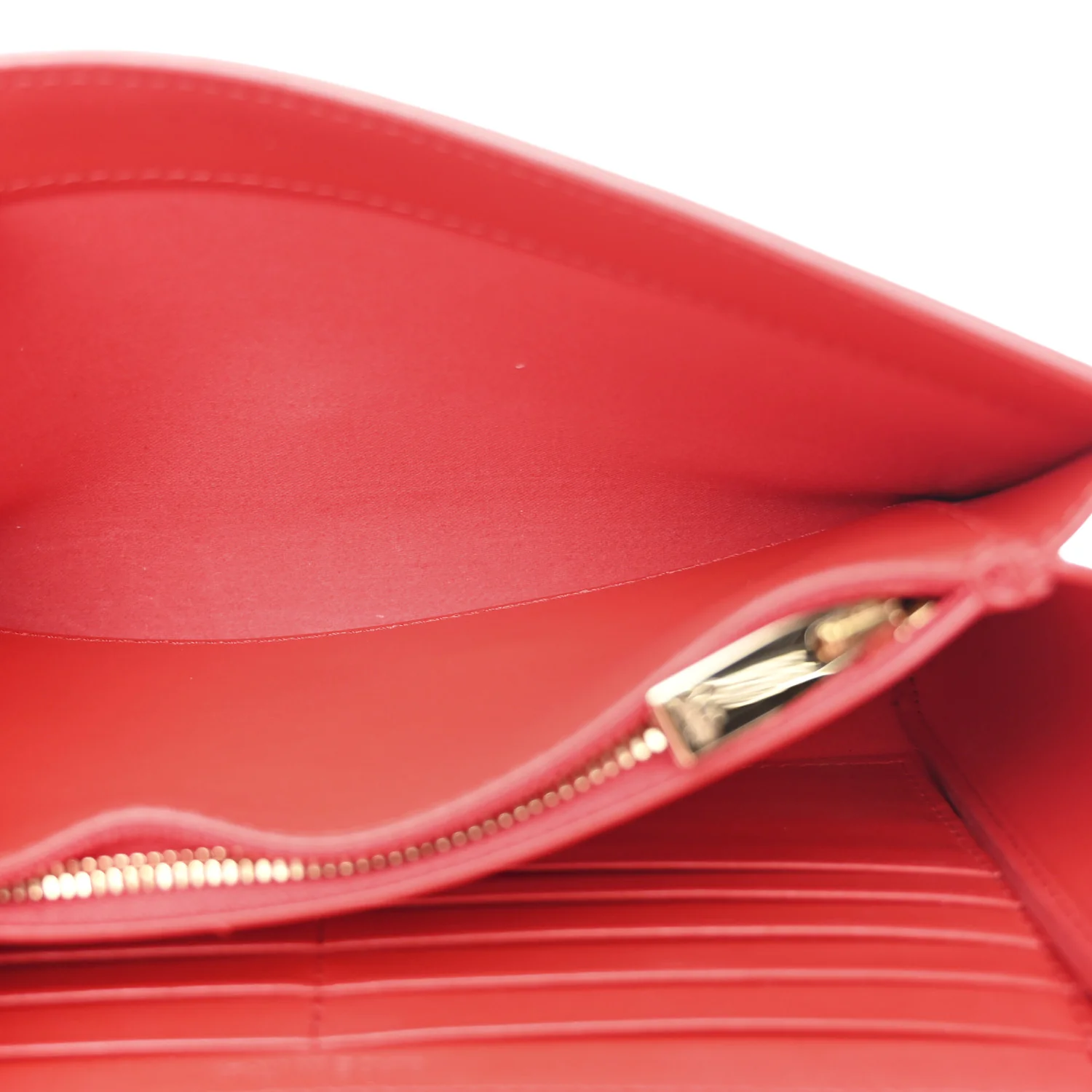 Calfskin Spikes Loubinthesky Paloma Clutch Red - Image 6