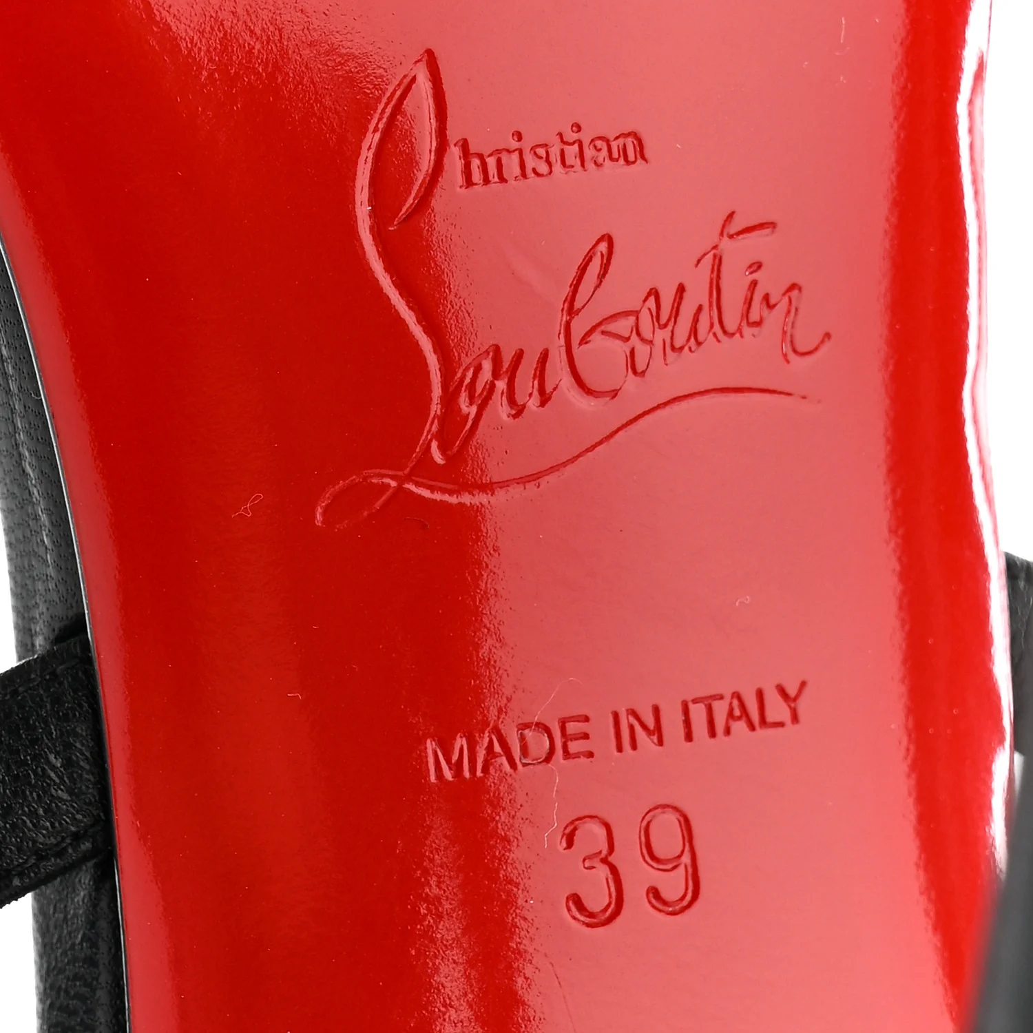 Calfskin Studded Galerietta 100 Sandals 39 Black - Image 7