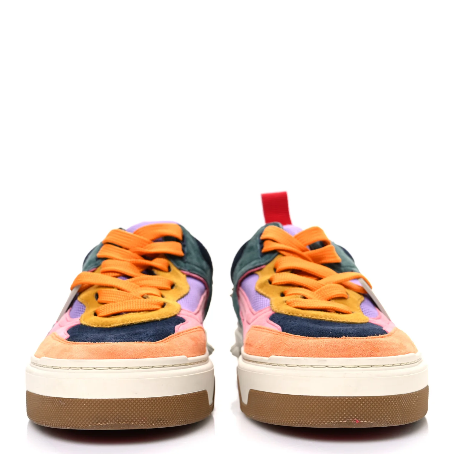 Calfskin Suede Spike Astroloubi Donna Low Top Sneakers 38 Multicolor - Image 3