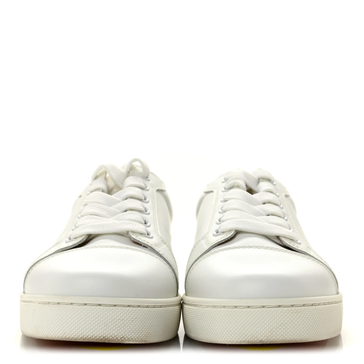Calfskin Vieira Flat Sneakers 37 White - Image 3
