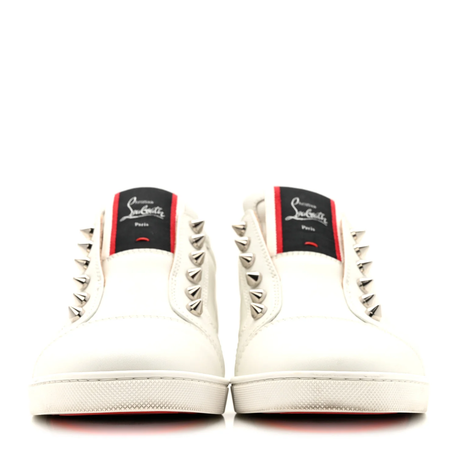 Calfskin Womens F.A.V Fique A Vontade Flat Sneakers 38 White - Image 6