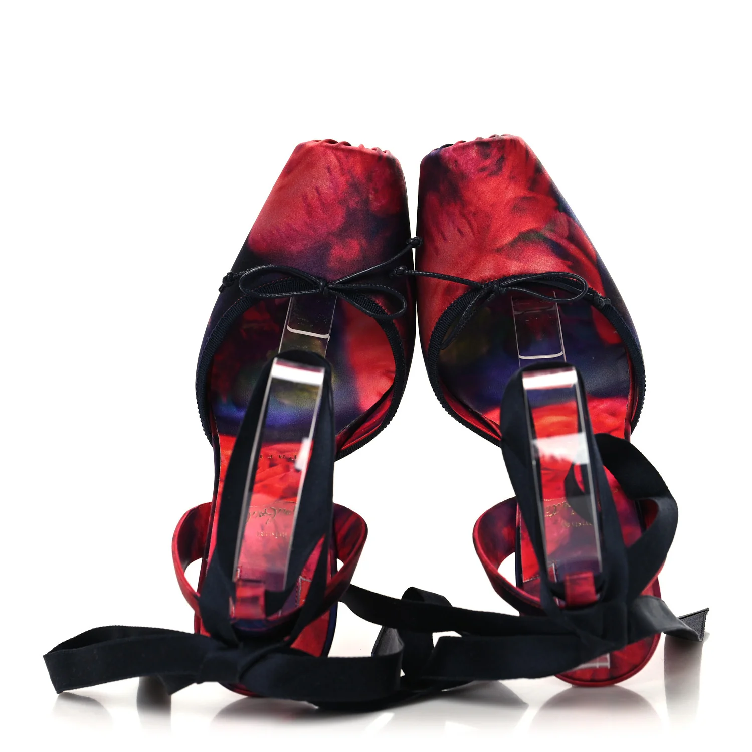 Crepe Satin Roses Cassia Lace Up 160 Pumps 40 Multicolor - Image 2