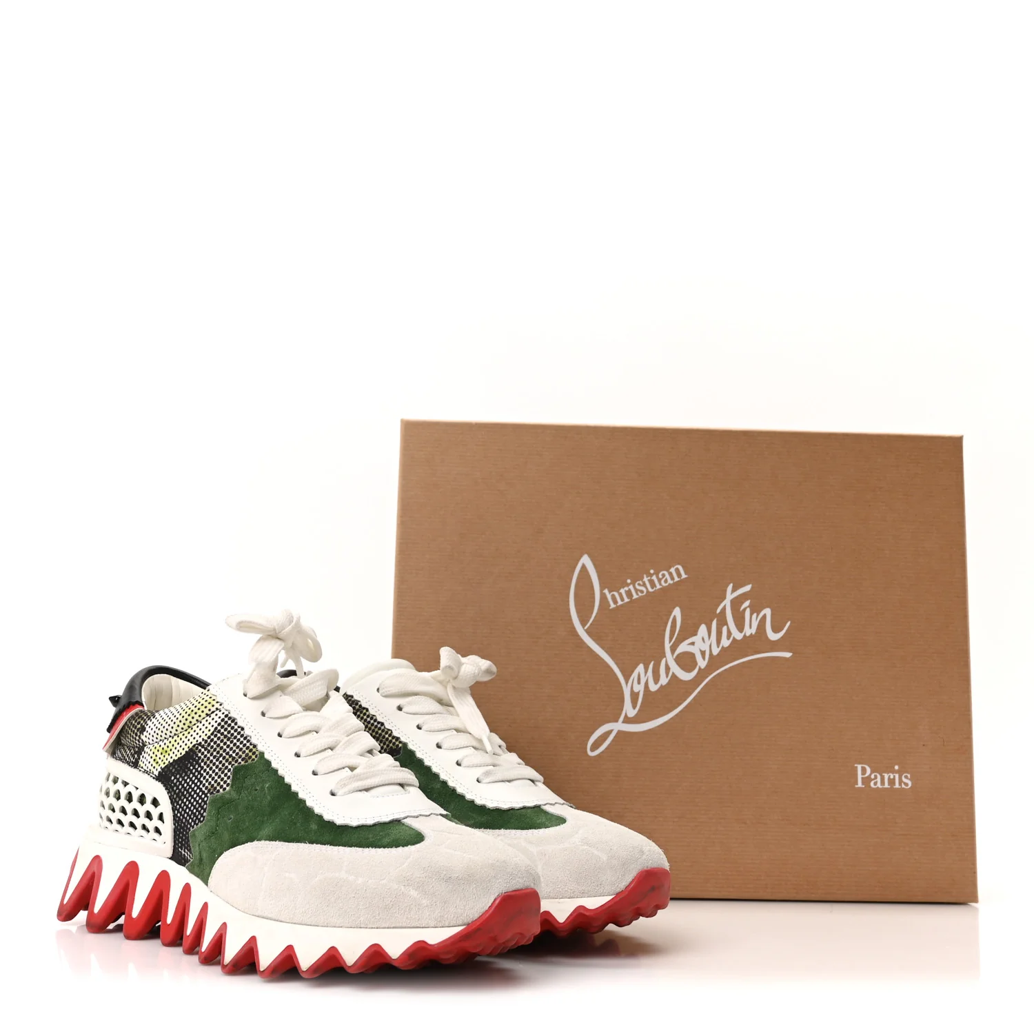 Crostali CLF Sporty Womens Loubishark Donna Sneakers 37 Version Multicolor - Image 9
