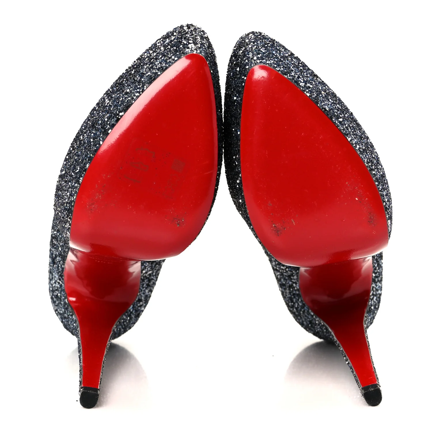 Glitter Daffodile Spotlight 160 Pumps 39.5 Blue Khol - Image 6