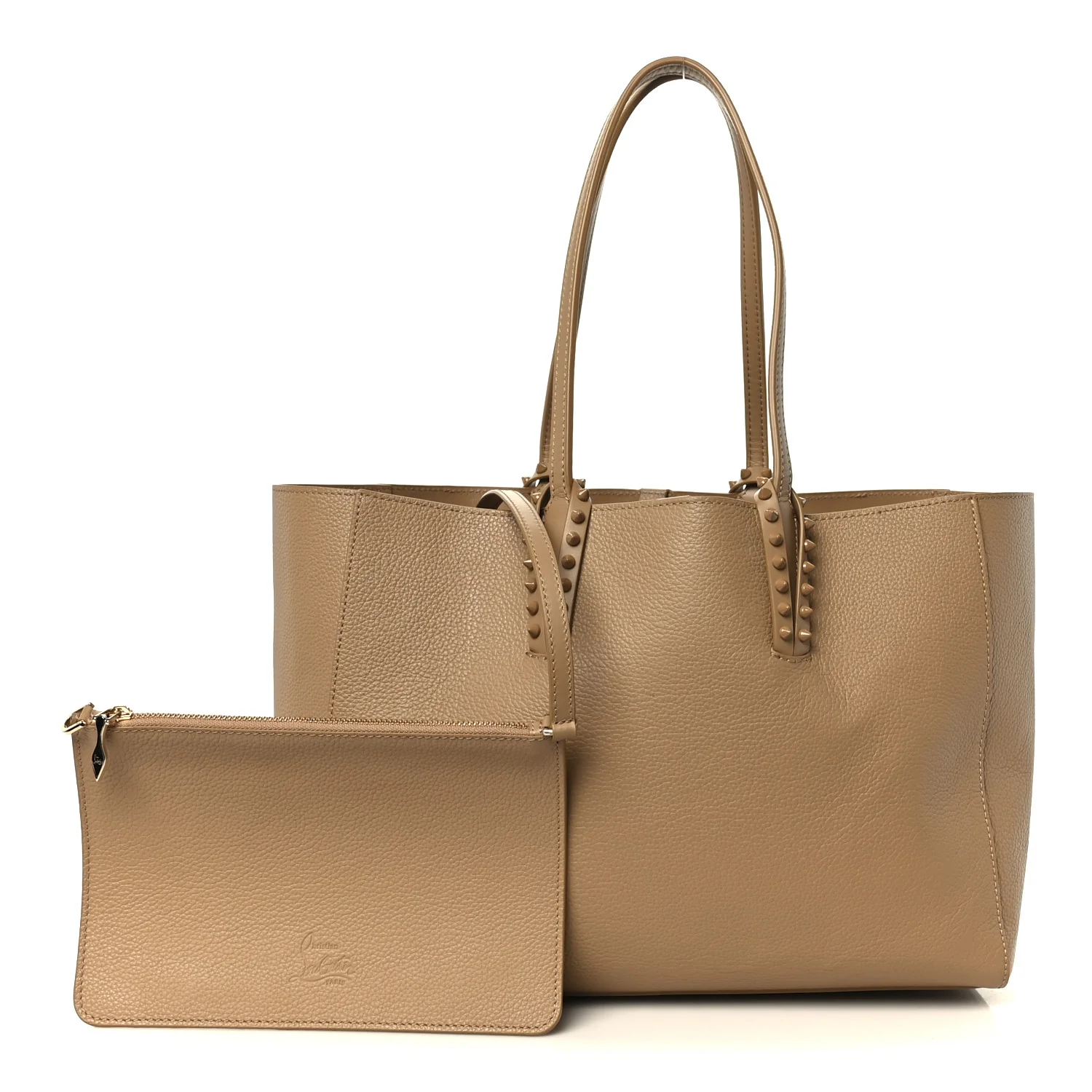 Grained Calfskin Small Cabata Soft Tote Lionne - Image 3