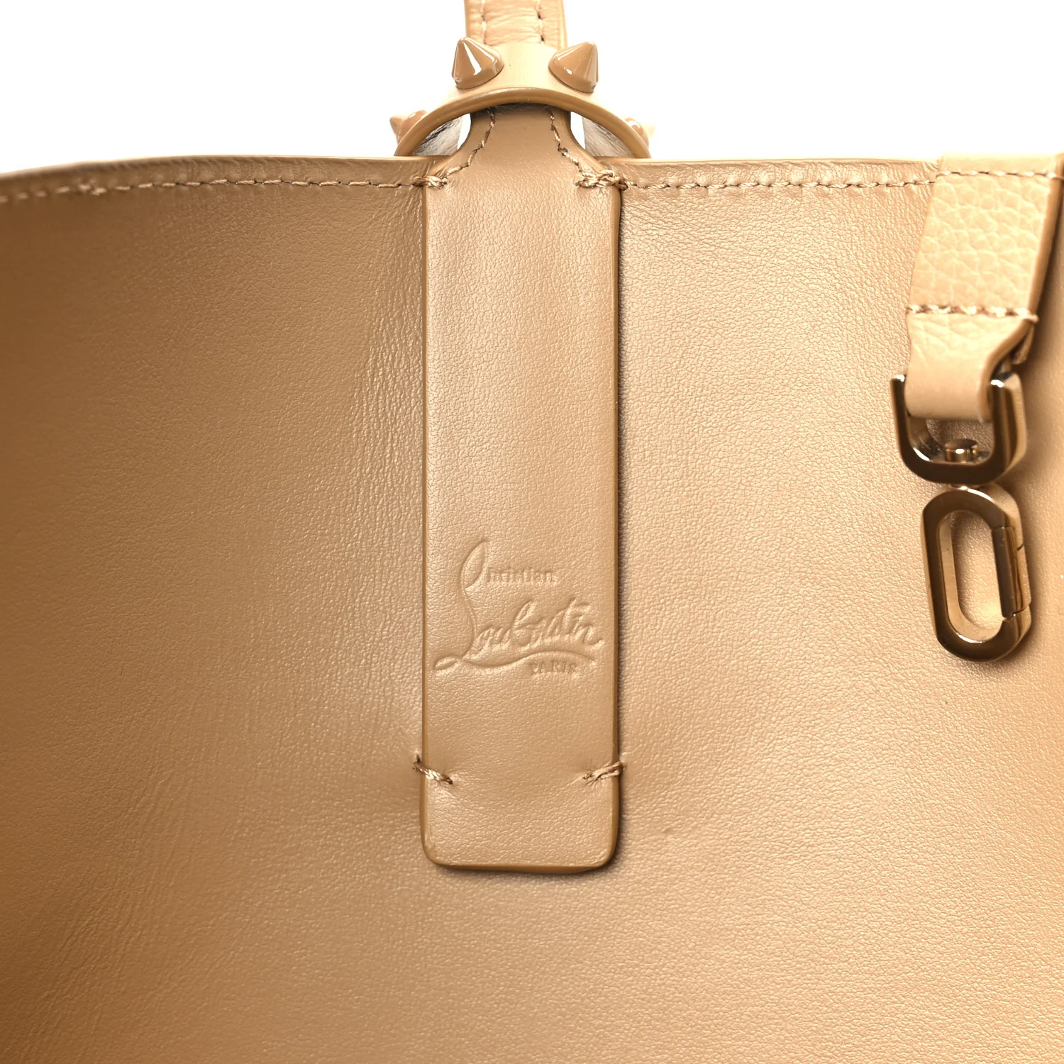 Grained Calfskin Small Cabata Soft Tote Lionne - Image 7