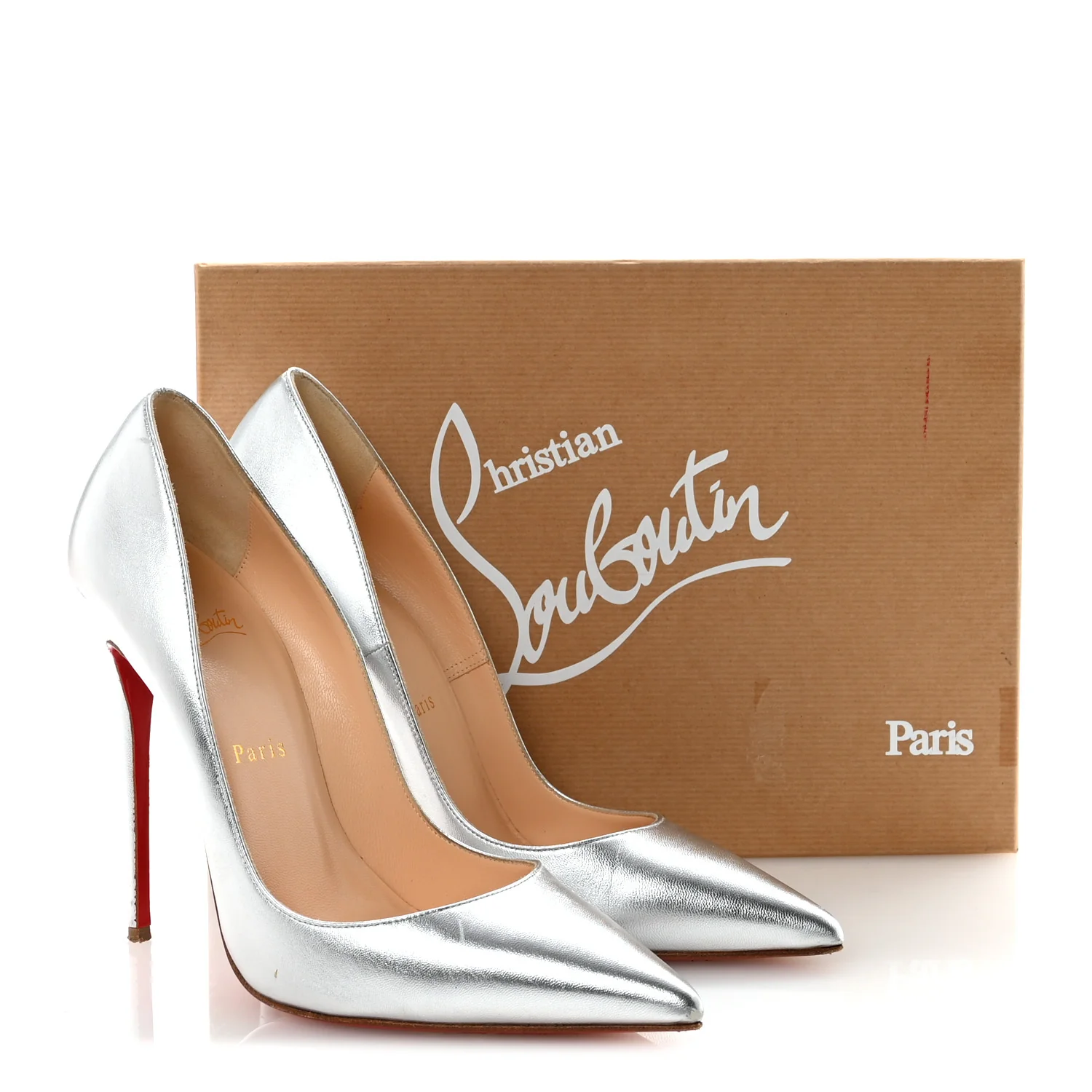 Kid So Kate 120 Pumps 39.5 Silver - Image 9