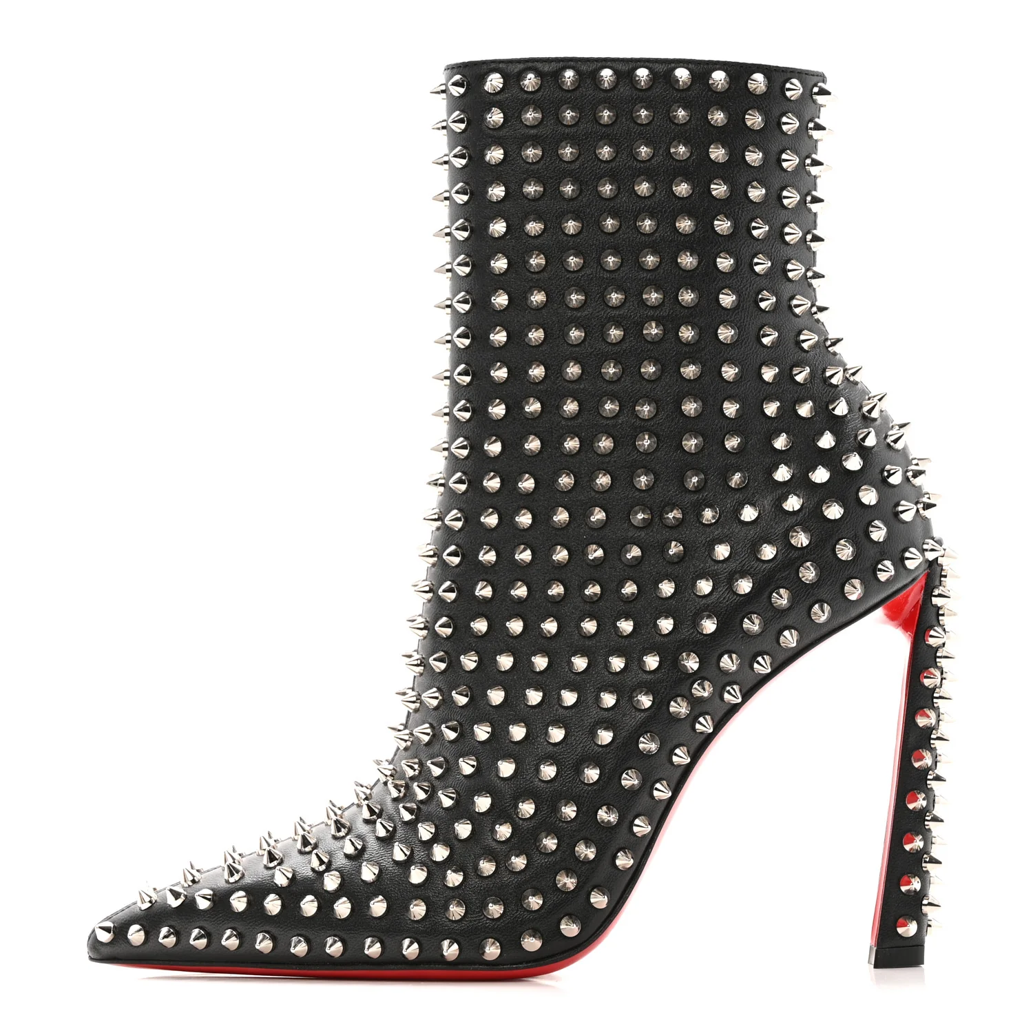 Nappa Condora Booty Spikes 100 Ankle Boots 37 Black