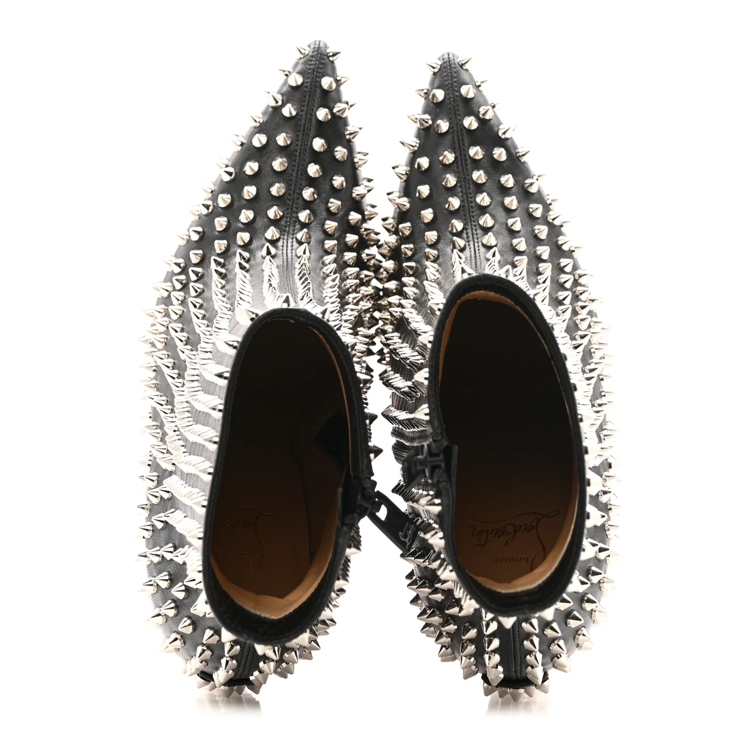 Nappa Condora Booty Spikes 100 Ankle Boots 37 Black - Image 2