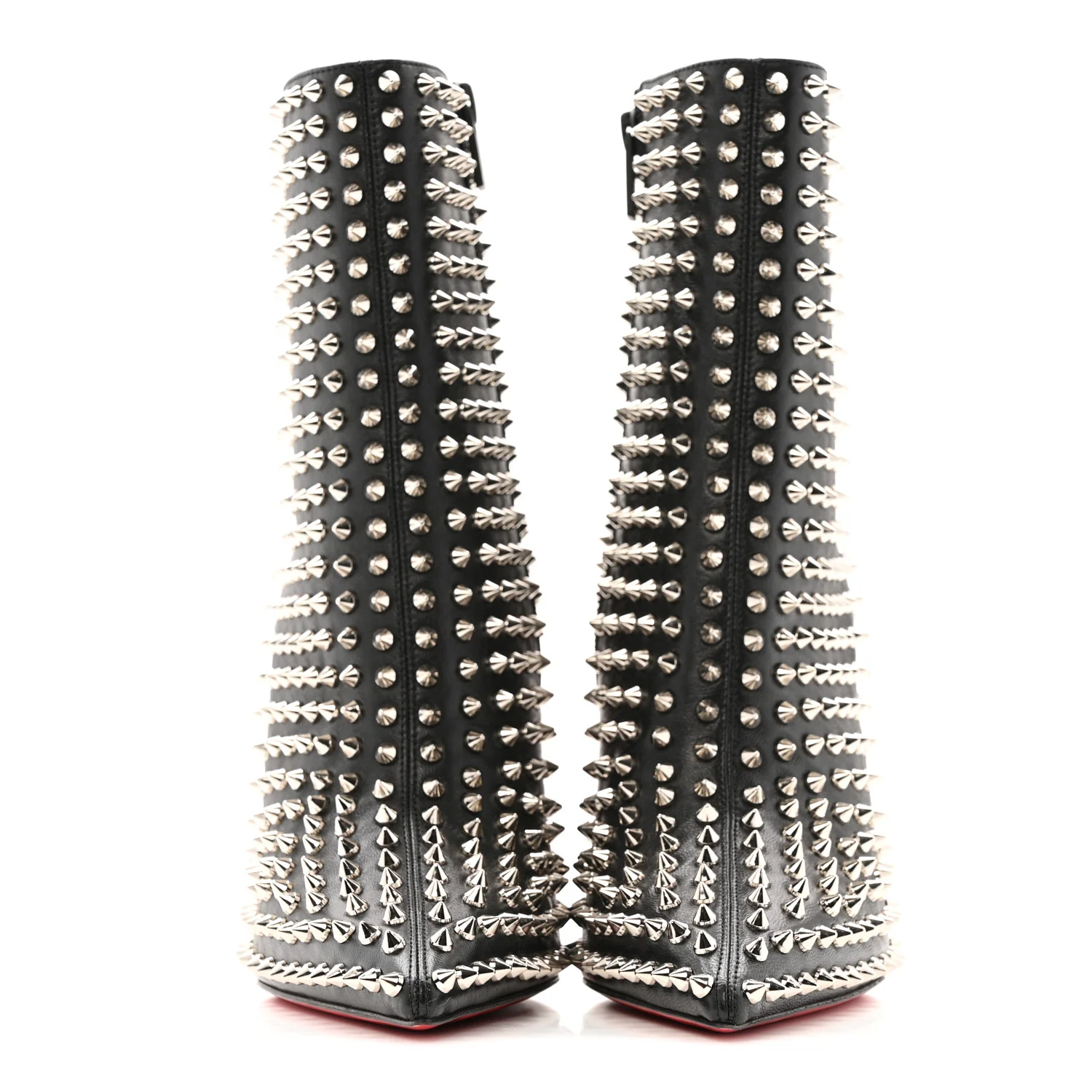 Nappa Condora Booty Spikes 100 Ankle Boots 37 Black - Image 3
