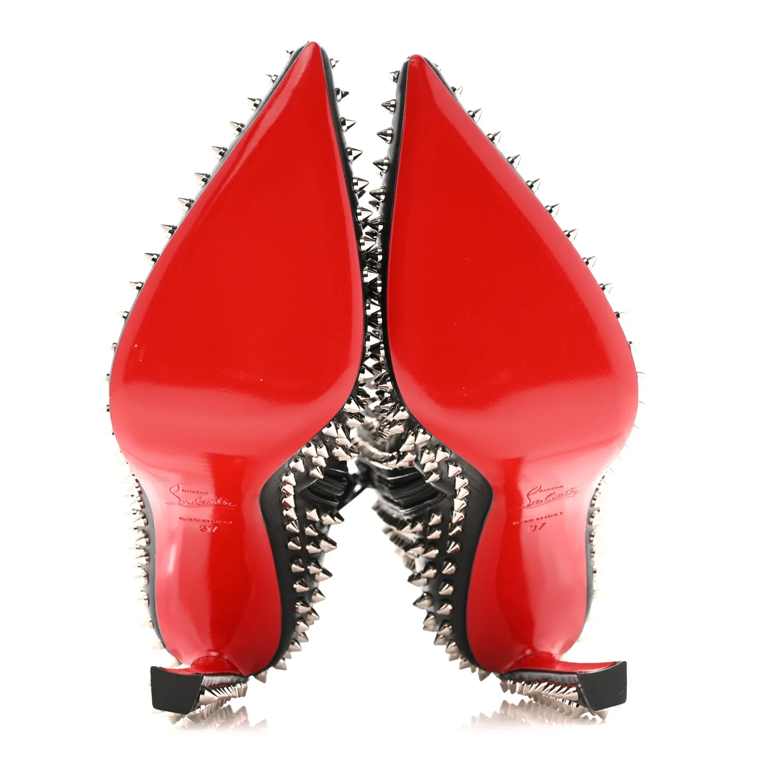 Nappa Condora Booty Spikes 100 Ankle Boots 37 Black - Image 6