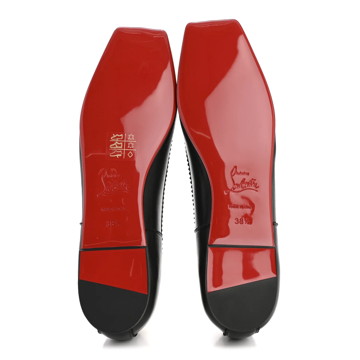 Nappa Mamadrague Flats 38.5 Black - Image 6