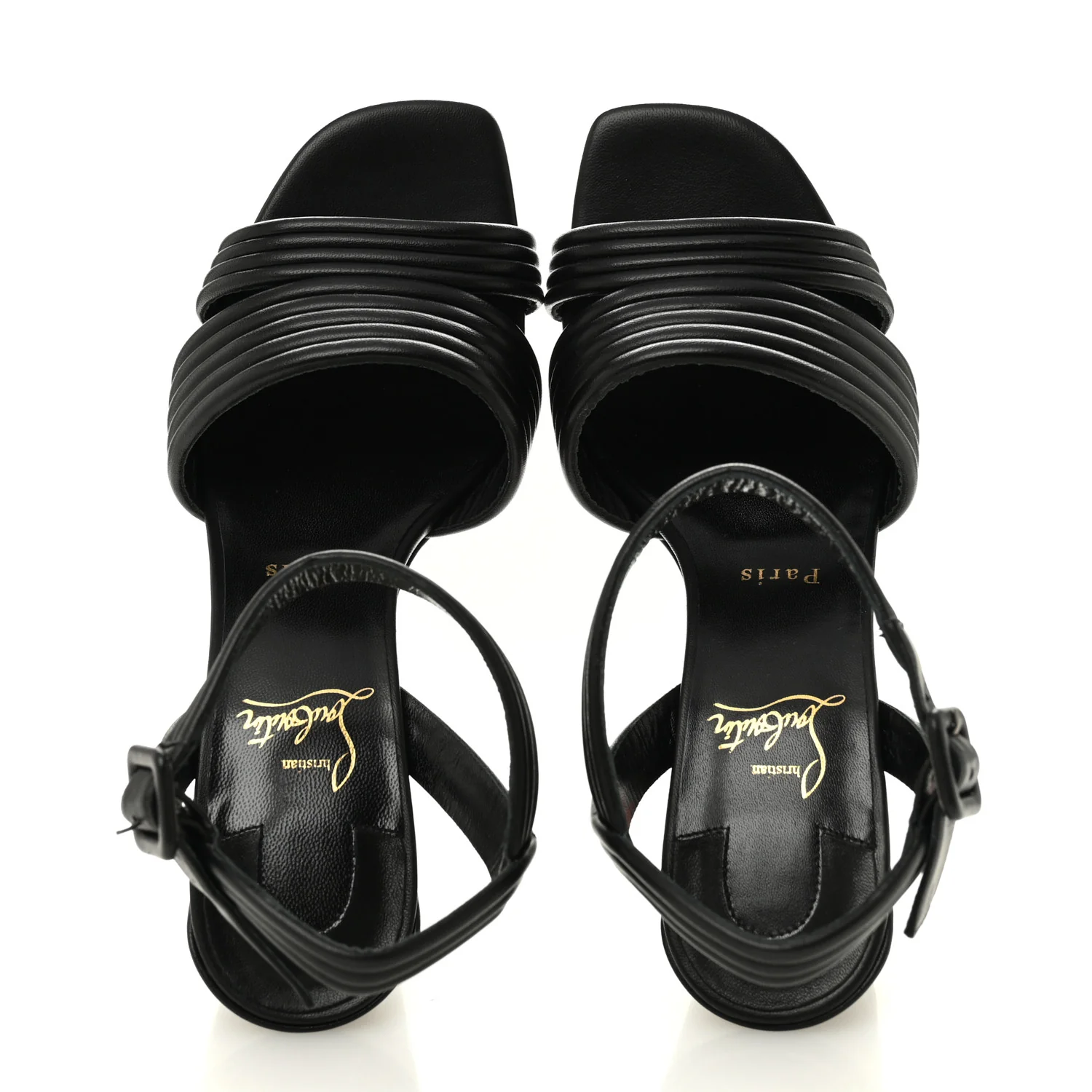 Nappa Manola 85 Sandals 39 Black - Image 2