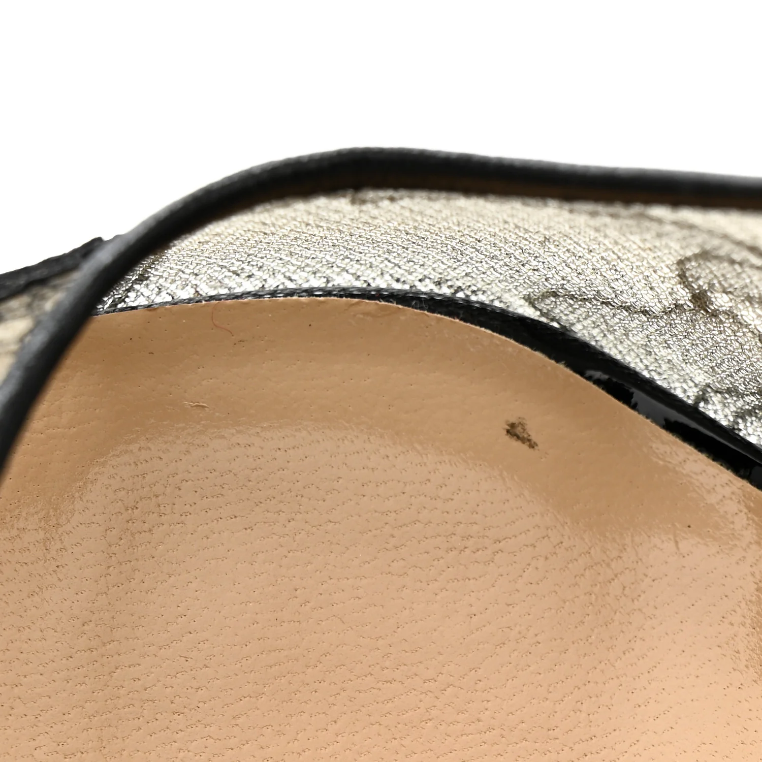 Nappa Patent Chantilly Lace Hot Jeanbi 100 Pumps 39.5 Black - Image 9