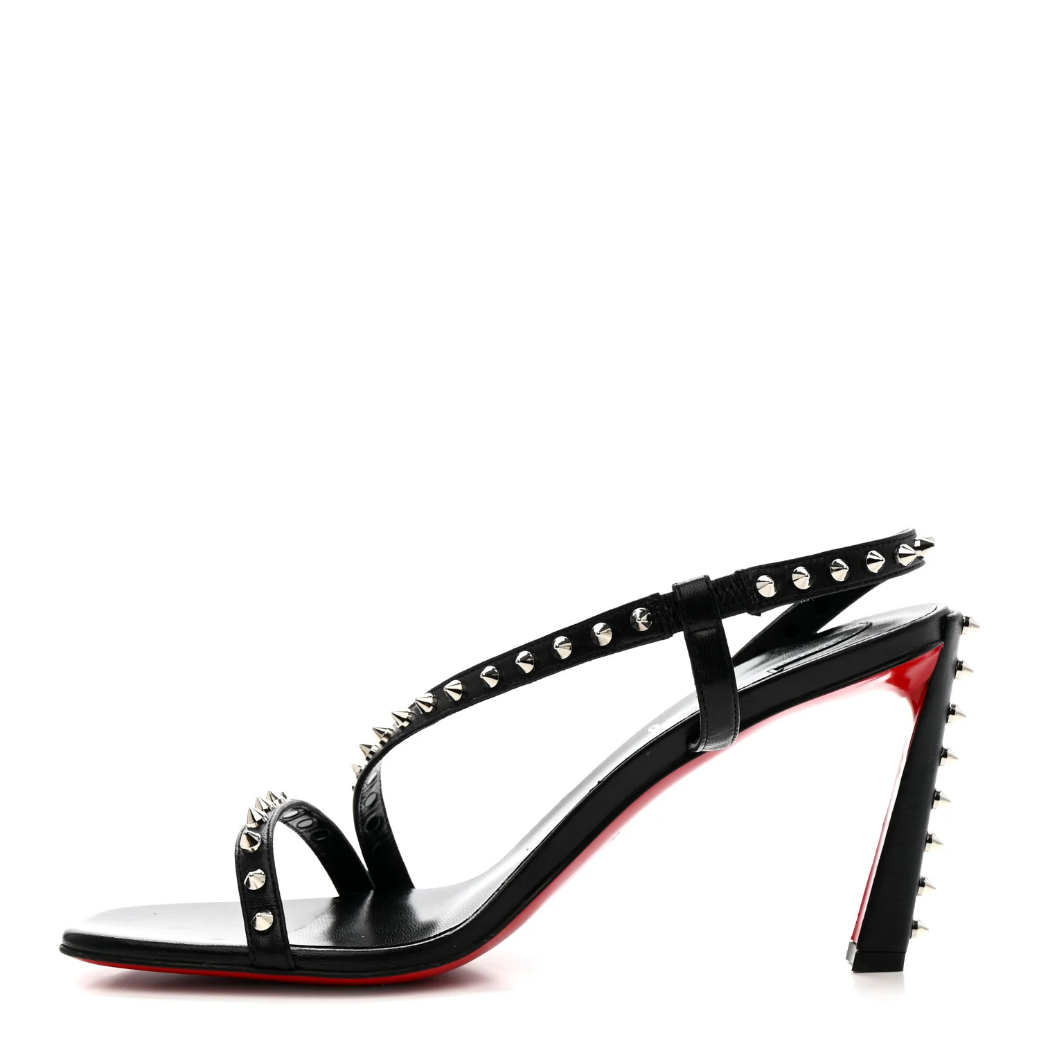 Nappa Rosa Condorapik 85 Spike Sandals 38.5 Black