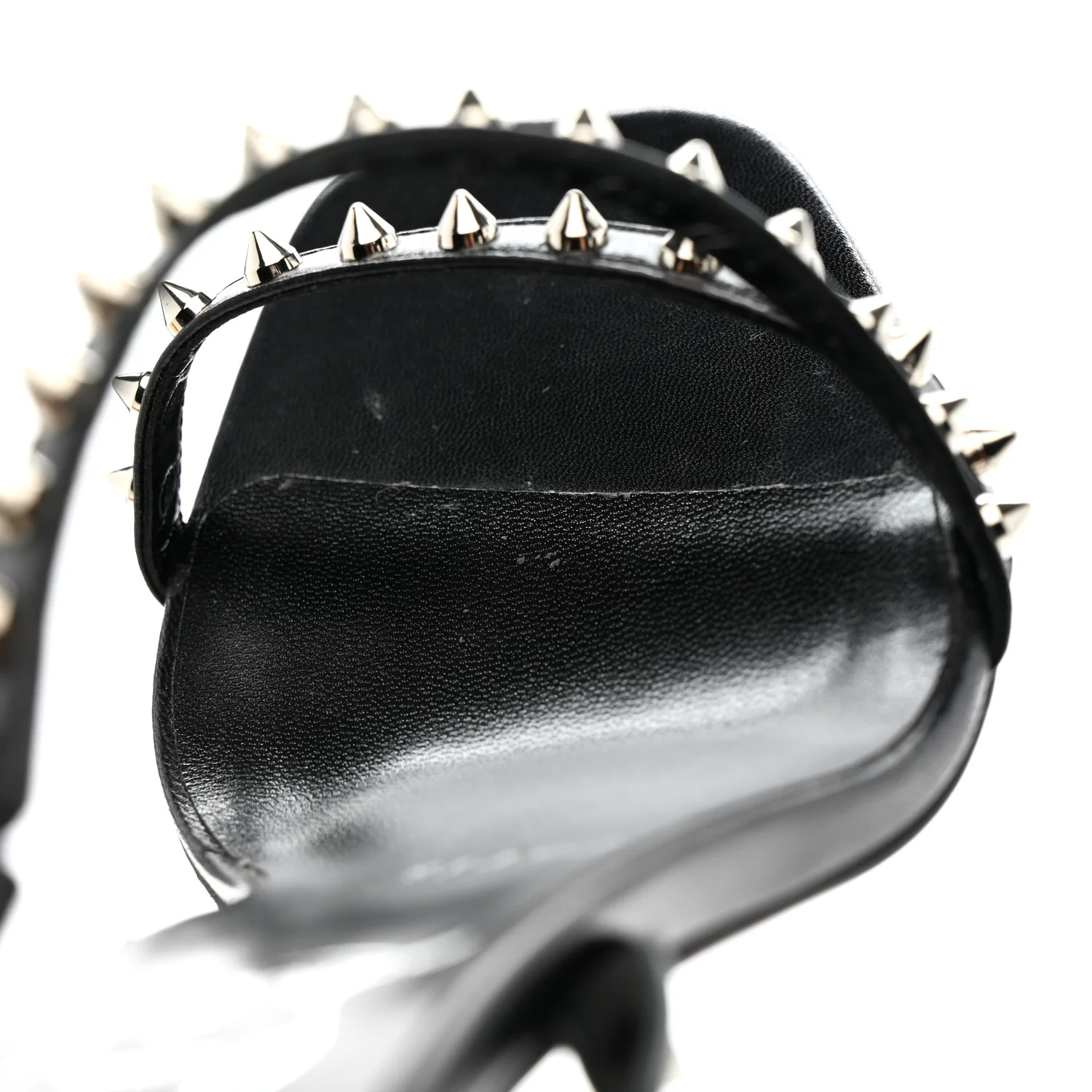 Nappa Rosa Condorapik 85 Spike Sandals 38.5 Black - Image 9