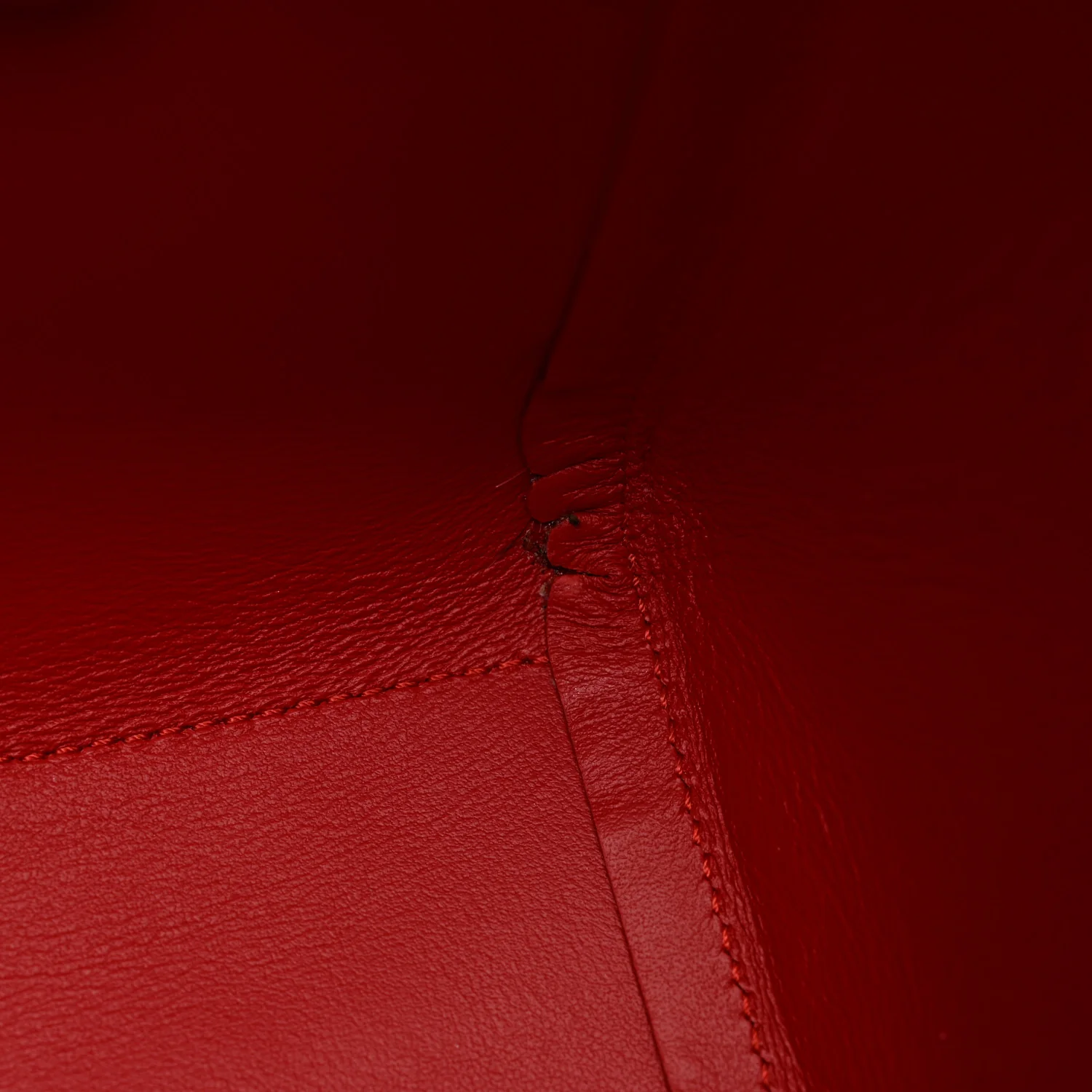 Patent Calfskin Spikes Mini East West Cabata Tote Red - Image 13