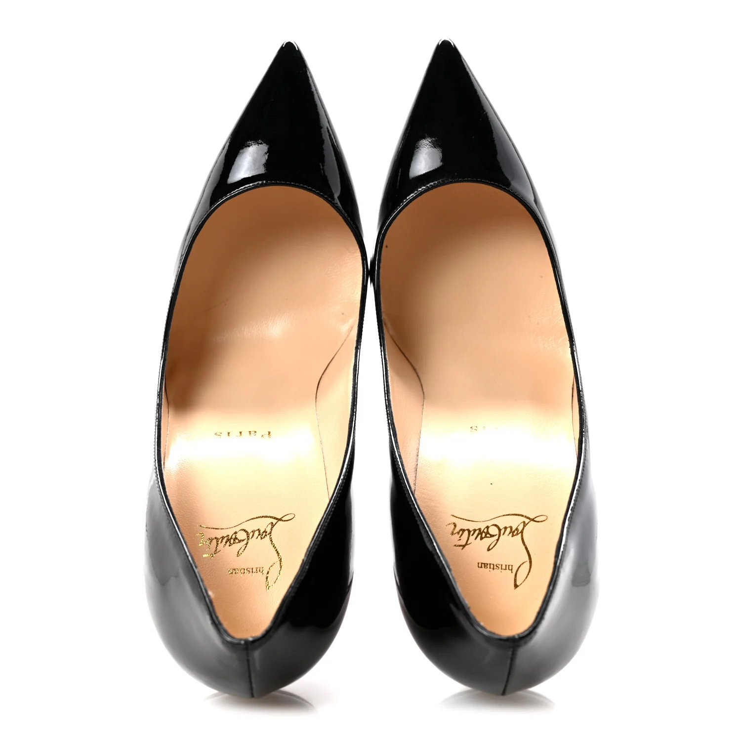 Patent Decollete 554 100 Pumps 39 Black - Image 2