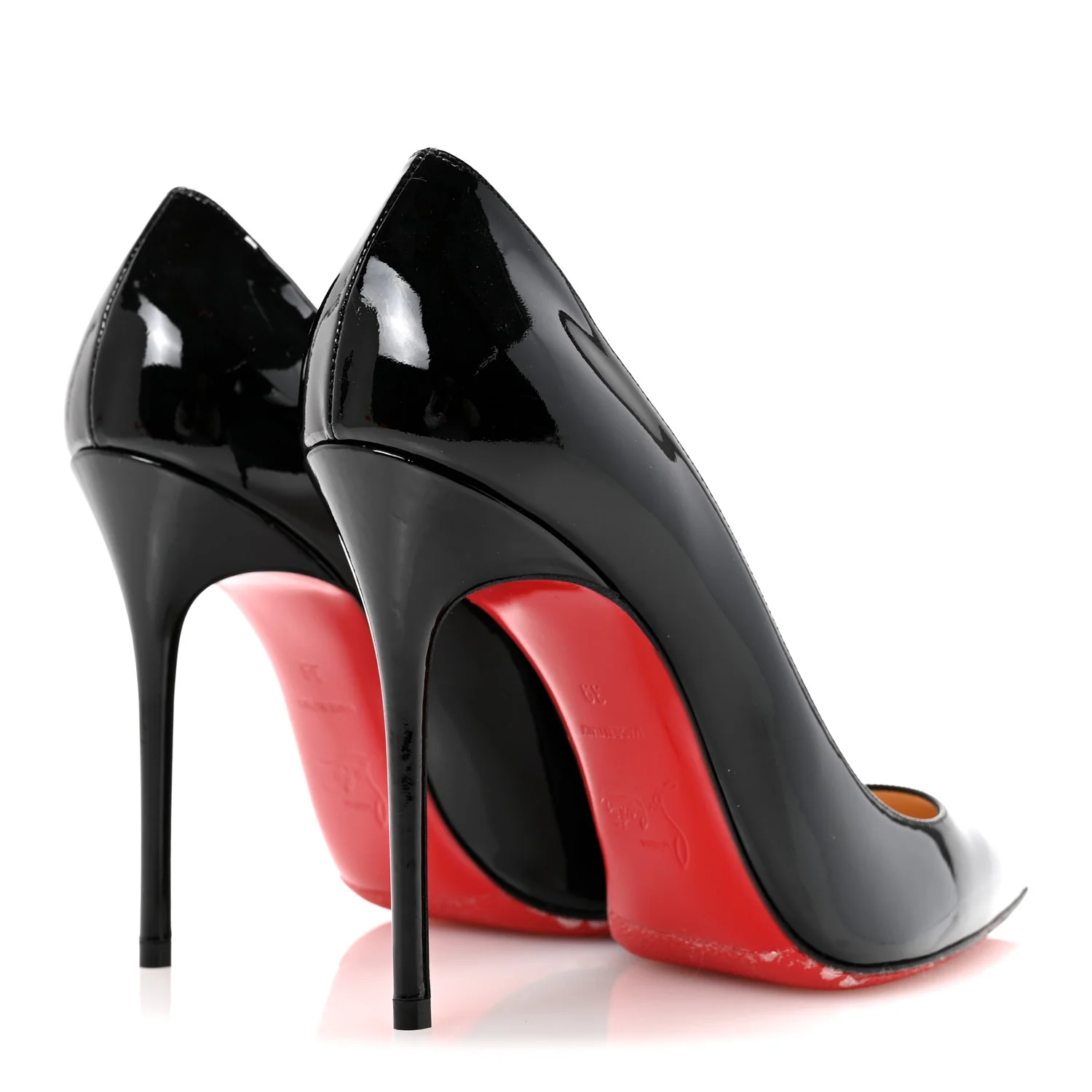 Patent Decollete 554 100 Pumps 39 Black - Image 5