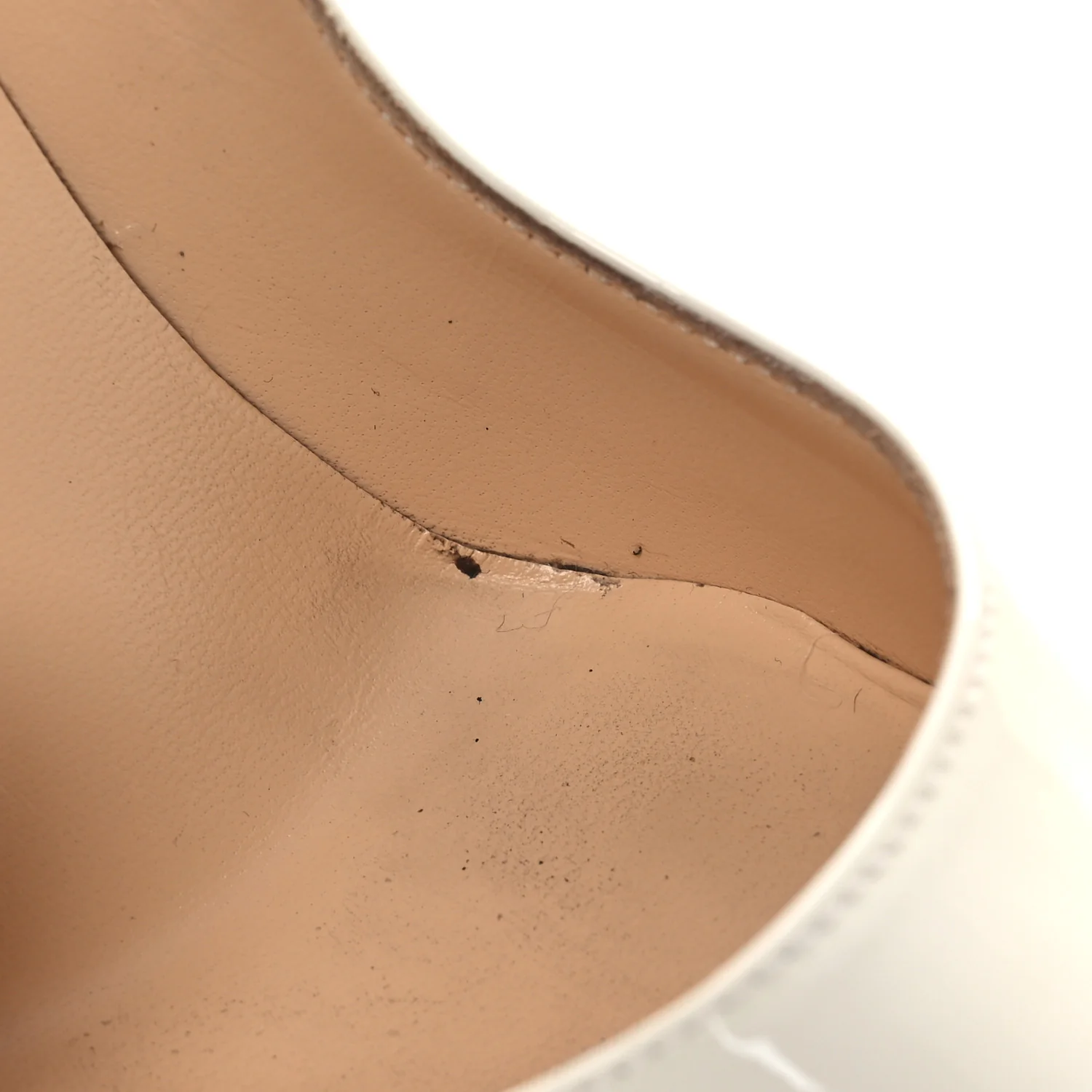 Patent Hot Chick 100 Pumps 38 White - Image 11