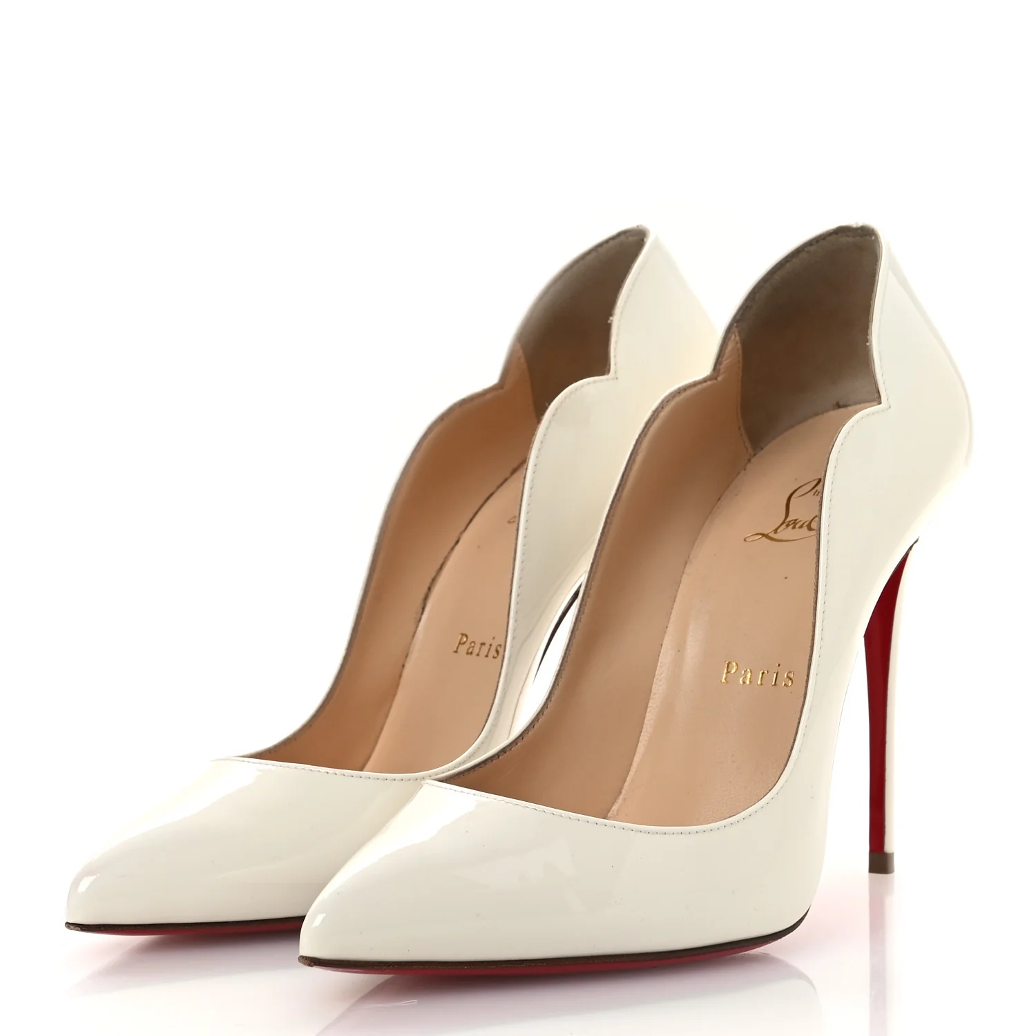 Patent Hot Chick 100 Pumps 38 White - Image 4