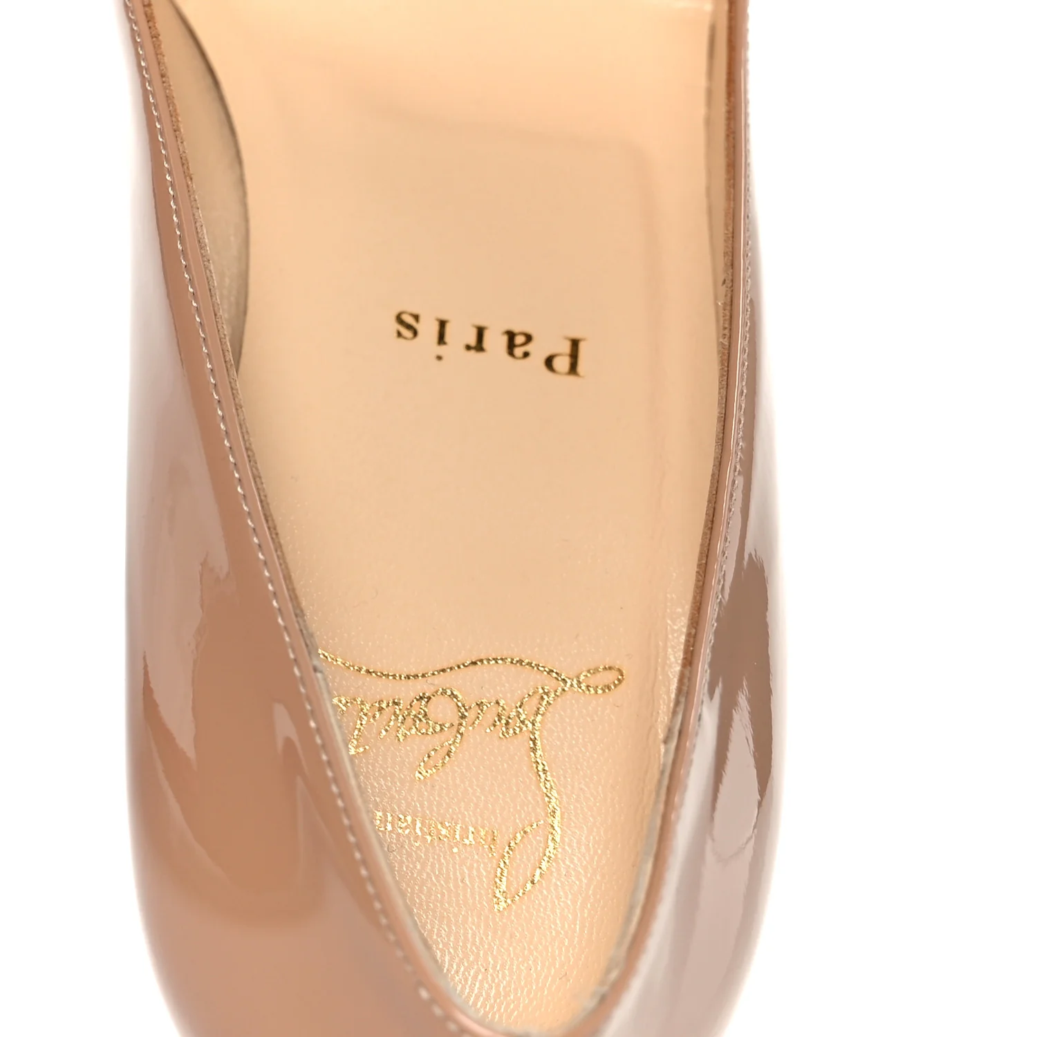 Patent New Simple 120 Pumps 37.5 Nude - Image 7