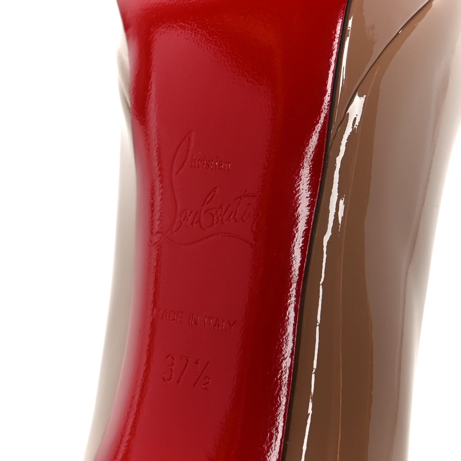 Patent New Simple 120 Pumps 37.5 Nude - Image 8
