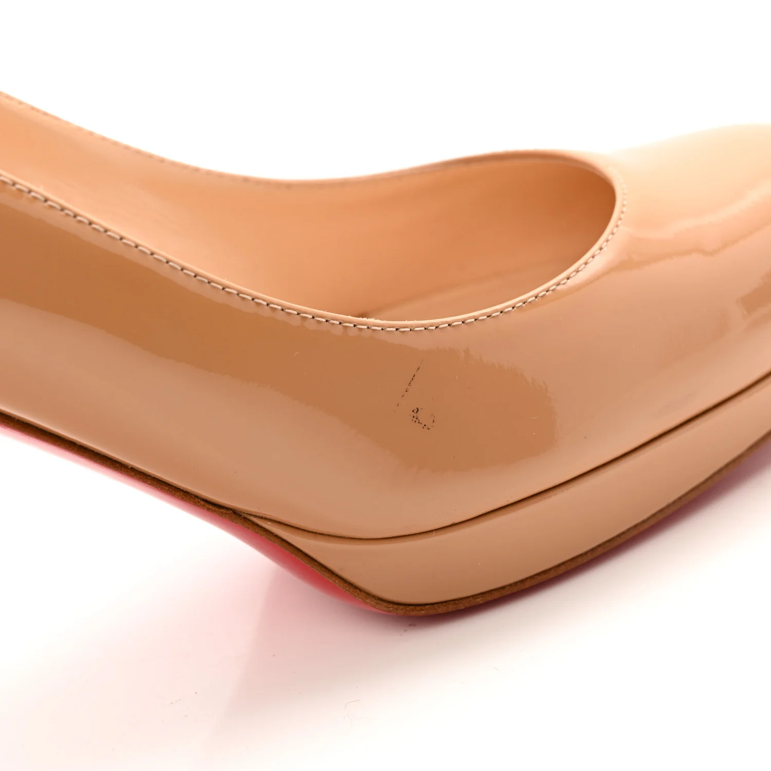 Patent New Simple 85 Pumps 37.5 Nude - Image 11