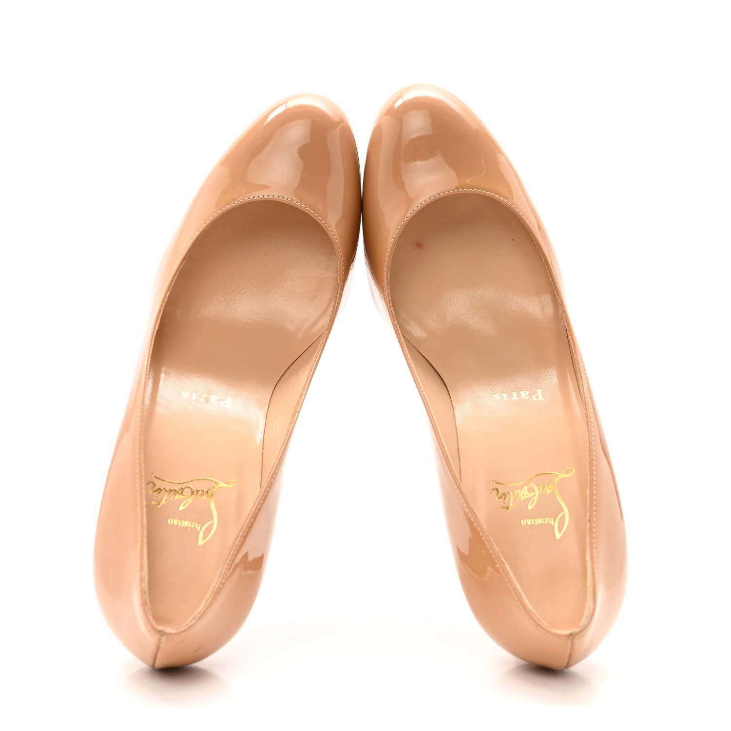 Patent New Simple 85 Pumps 37.5 Nude - Image 2