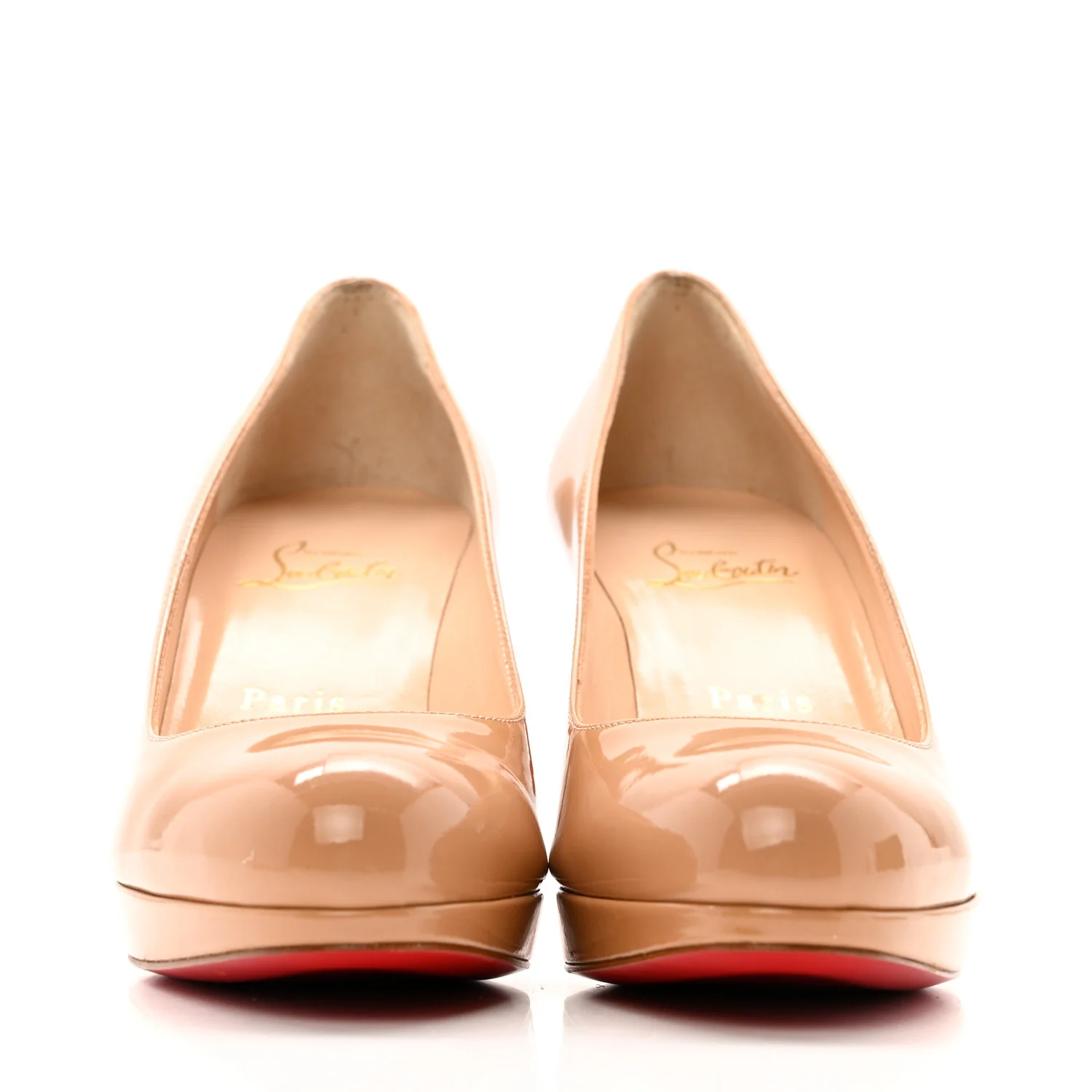 Patent New Simple 85 Pumps 37.5 Nude - Image 3