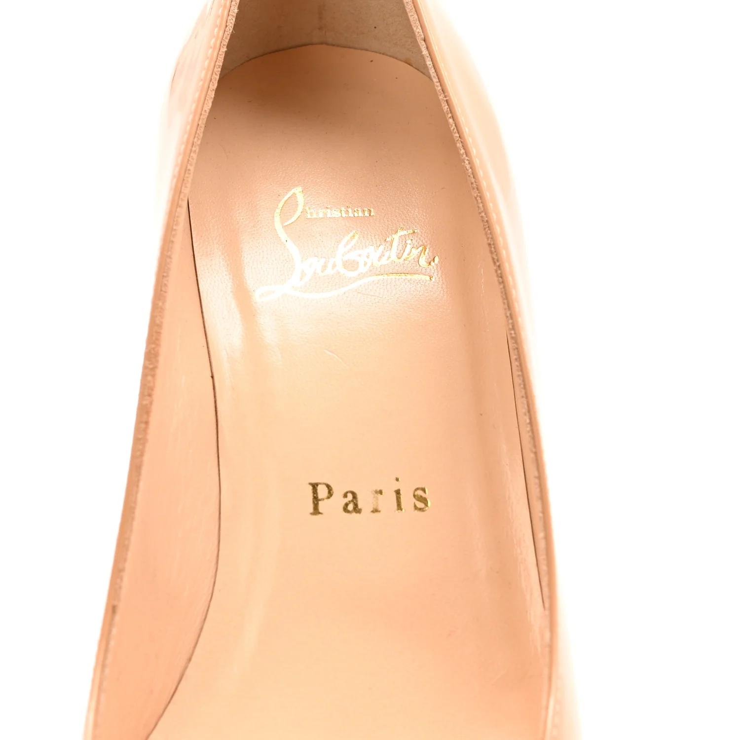 Patent New Simple 85 Pumps 37.5 Nude - Image 7