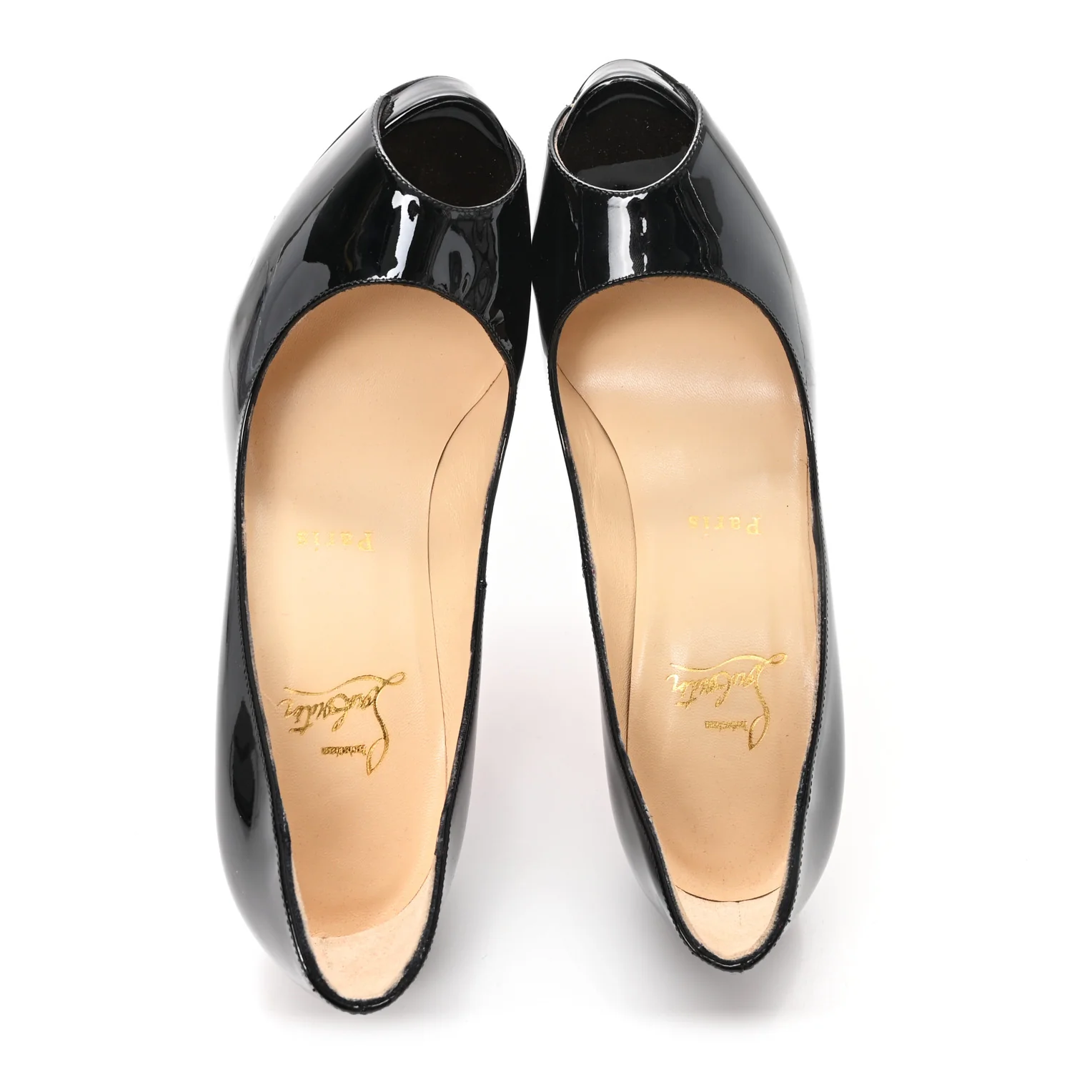 Patent New Very Prive 120 Pumps 37 Black - Image 2