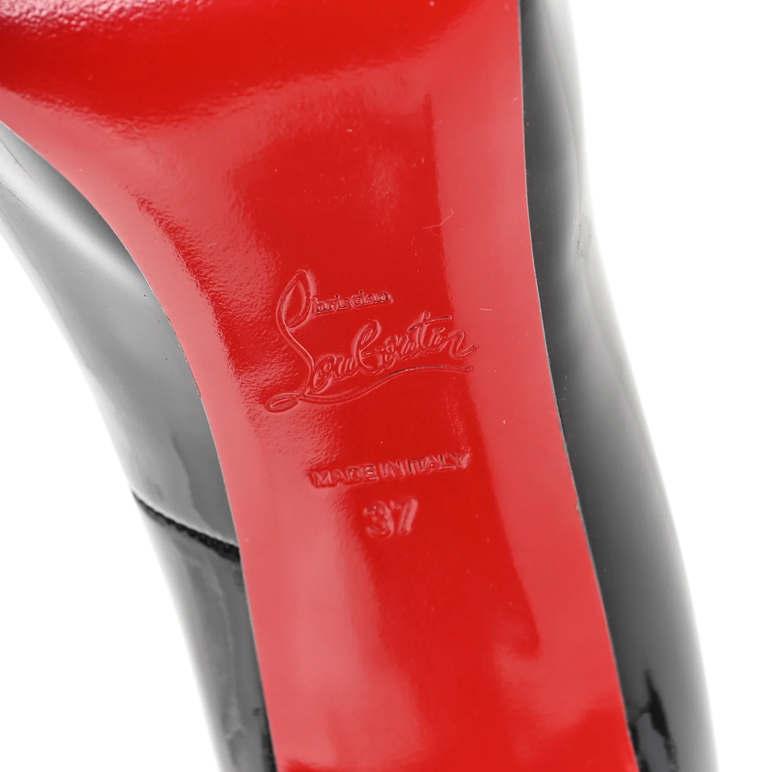 Patent New Very Prive 120 Pumps 37 Black - Image 7