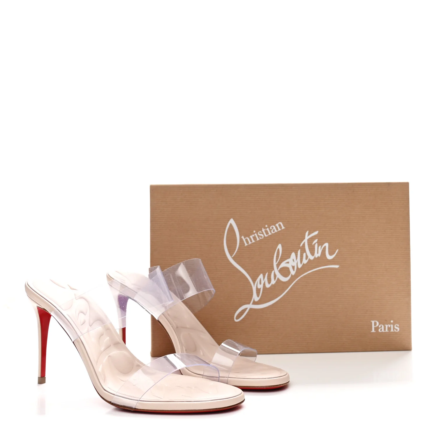 Patent PVC Just Nothing 85 Slide Sandals 37.5 Leche - Image 10