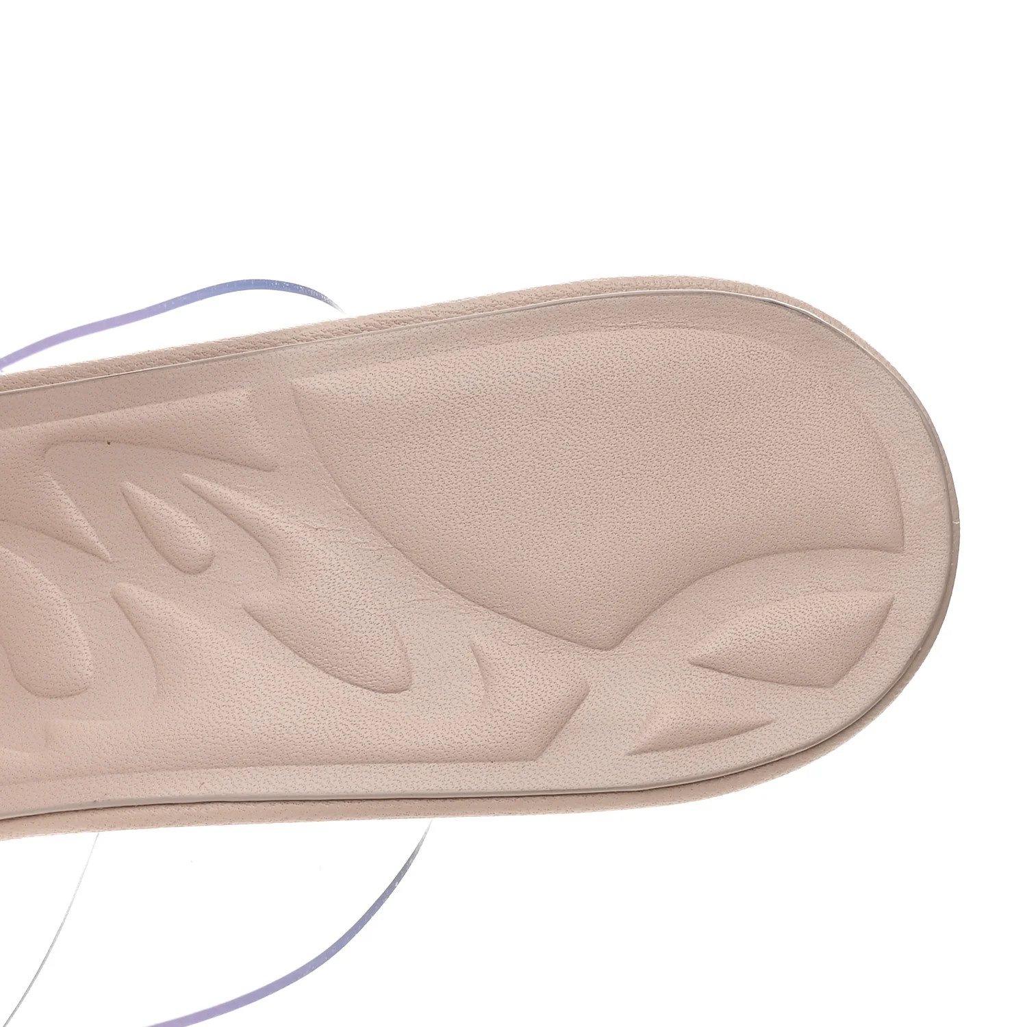 Patent PVC Just Nothing 85 Slide Sandals 37.5 Leche - Image 8