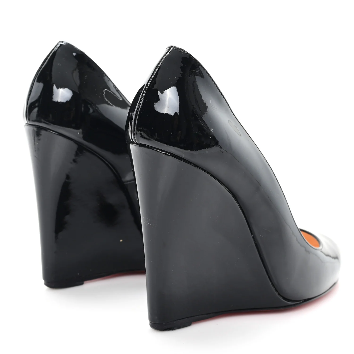 Patent Ron Ron Zeppa 80 Wedges 36.5 Black - Image 5